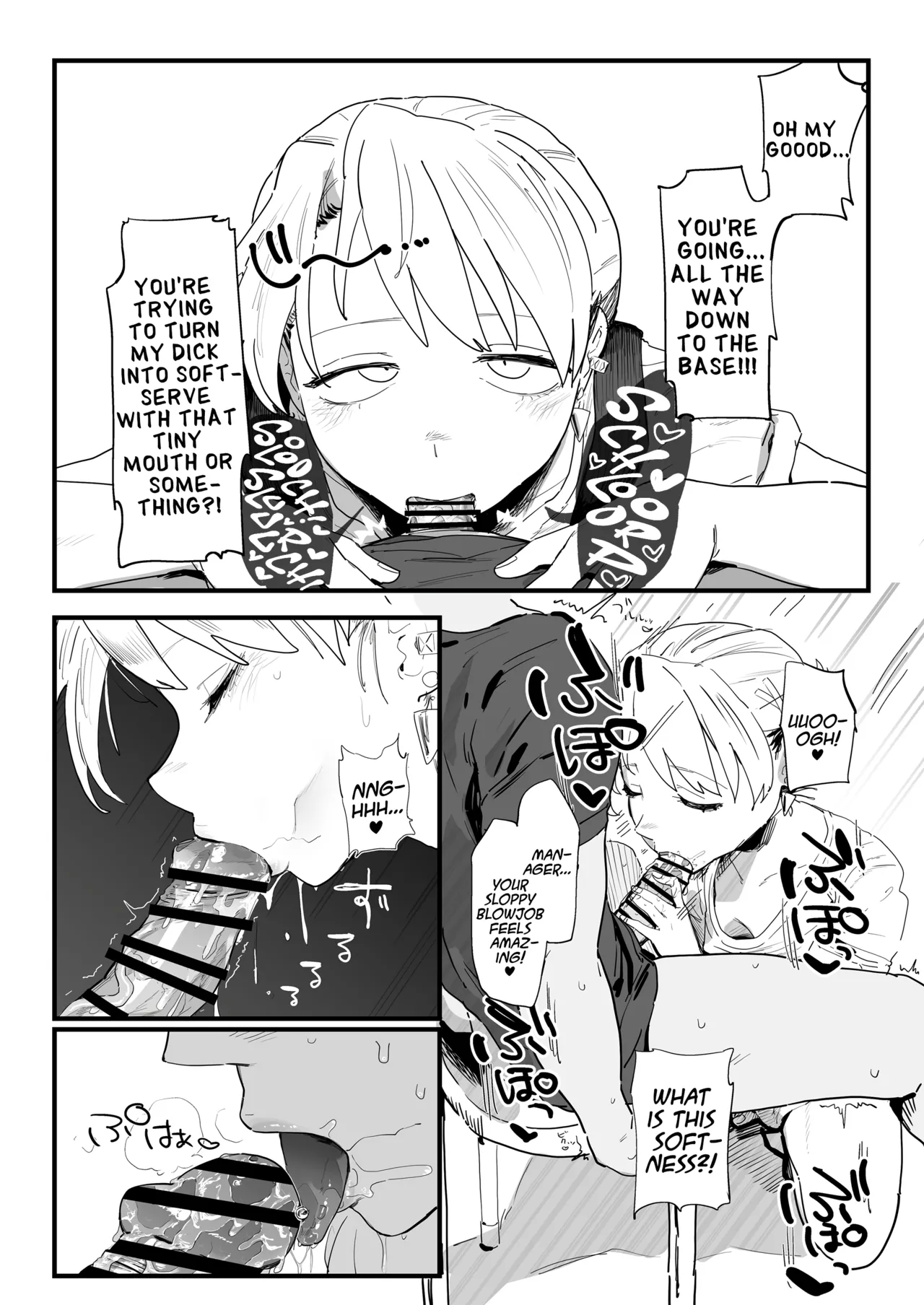 Tenchou ga Etchi na Koto to Hikikae ni Kyuryou o Kezuri ni Kuru !! | My Manager Docks My Pay In Exchange for Sexual Favors!!! page 10 original parody - sole female sole male hentai manga - read online free