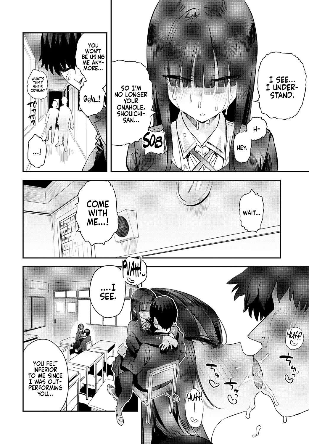 Futsutsuka Onaho | Clumsy Onahole page 14 - big breasts schoolboy uniform hentai manga - read online free