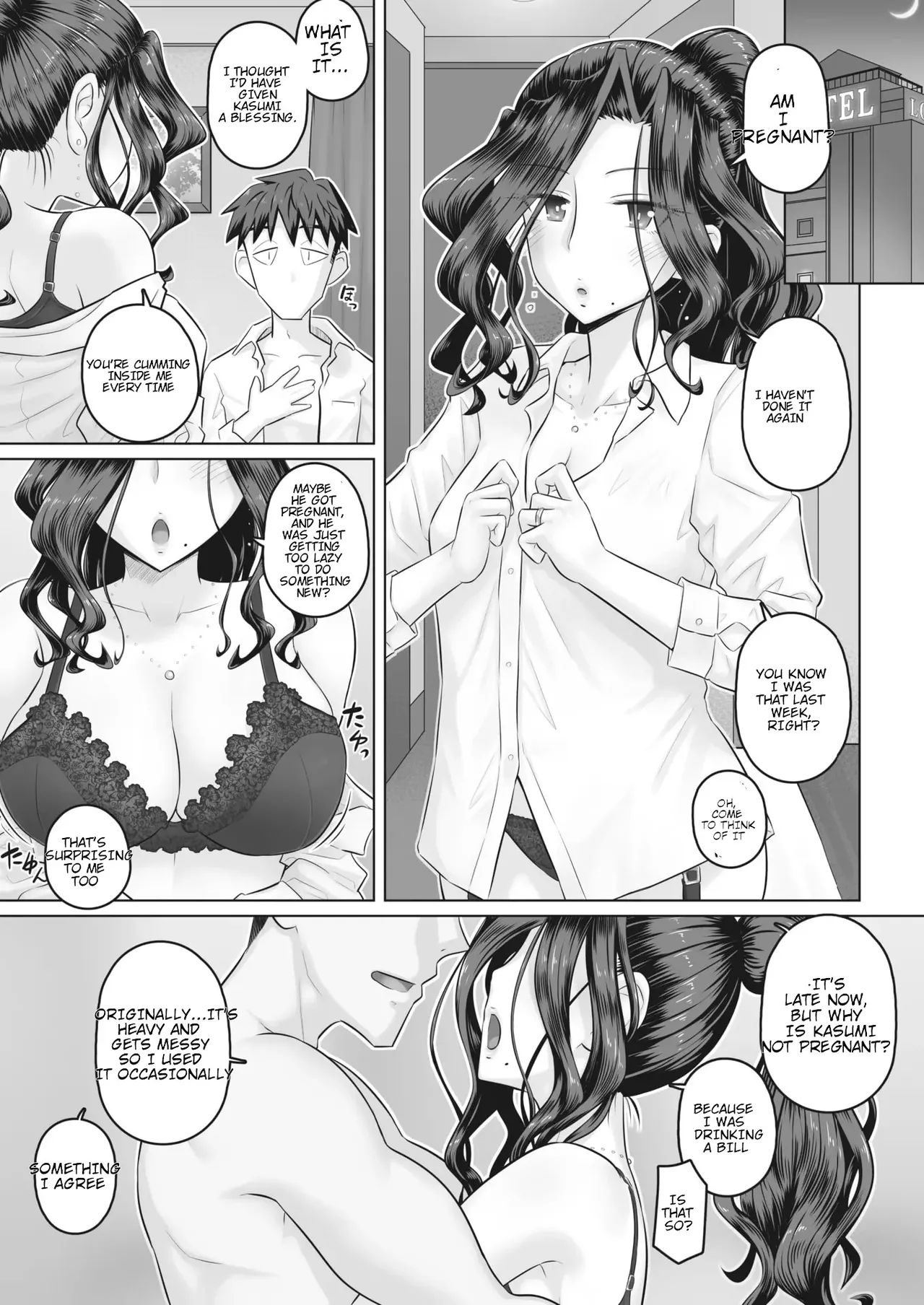 Hitozuma Buchou Companion Kasumi page 46 - kissing big breasts hentai manga - read online free