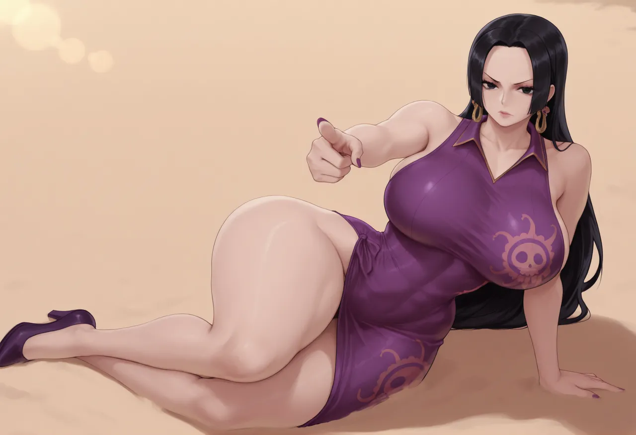 BOA HANCOCK - ONE PIECE - 81 IMAGES  kranken ai generated page 14 featuring boa hancock - big penis uncensored hentai manga - read online free