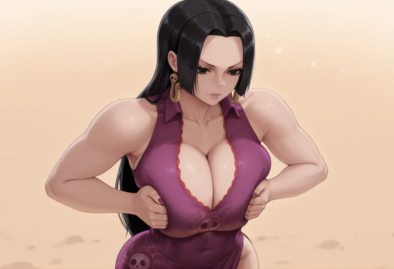 BOA HANCOCK - ONE PIECE - 81 IMAGES  kranken ai generated page 17 featuring boa hancock - big penis uncensored hentai manga - read online free