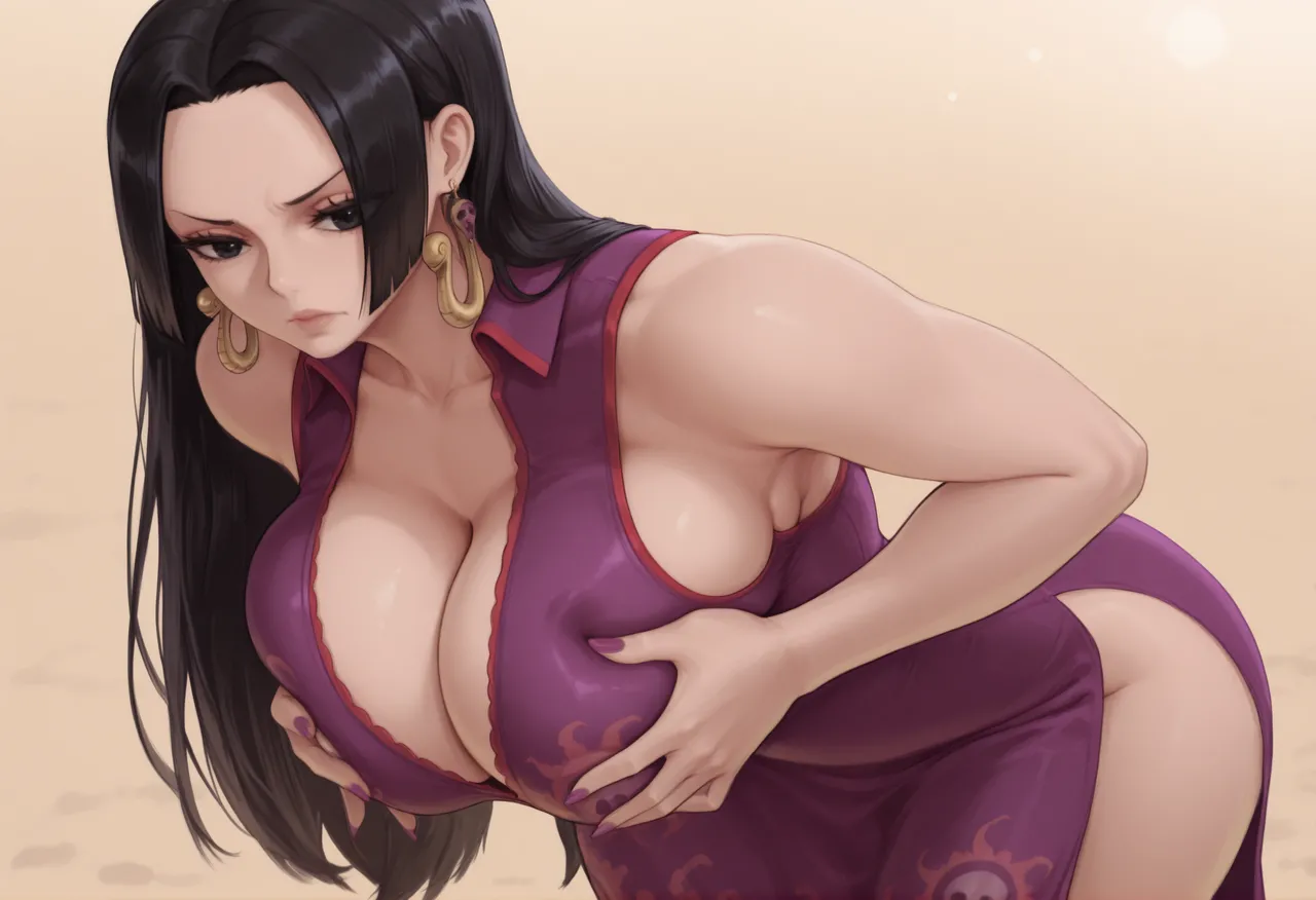 BOA HANCOCK - ONE PIECE - 81 IMAGES  kranken ai generated page 18 featuring boa hancock - big penis uncensored hentai manga - read online free