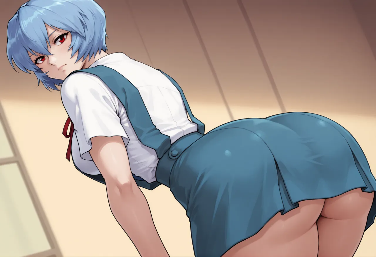 REI AYANAMI - EVANGELION - 140+ IMAGES kranken ai generated page 125 featuring rei ayanami neon genesis evangelion parody - big breasts uncensored hentai manga - read online free