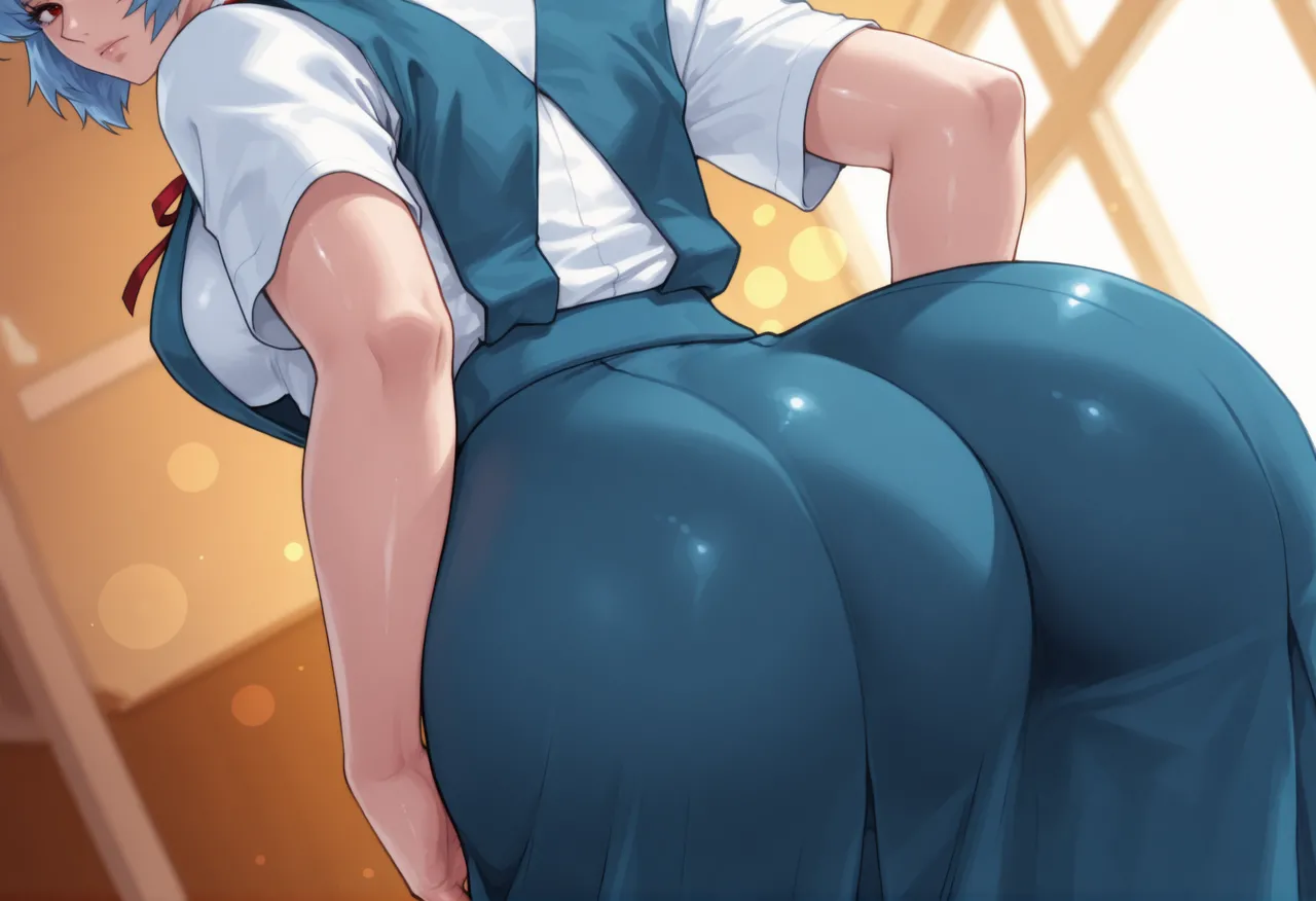 REI AYANAMI - EVANGELION - 140+ IMAGES kranken ai generated page 13 featuring rei ayanami neon genesis evangelion parody - big breasts uncensored hentai manga - read online free