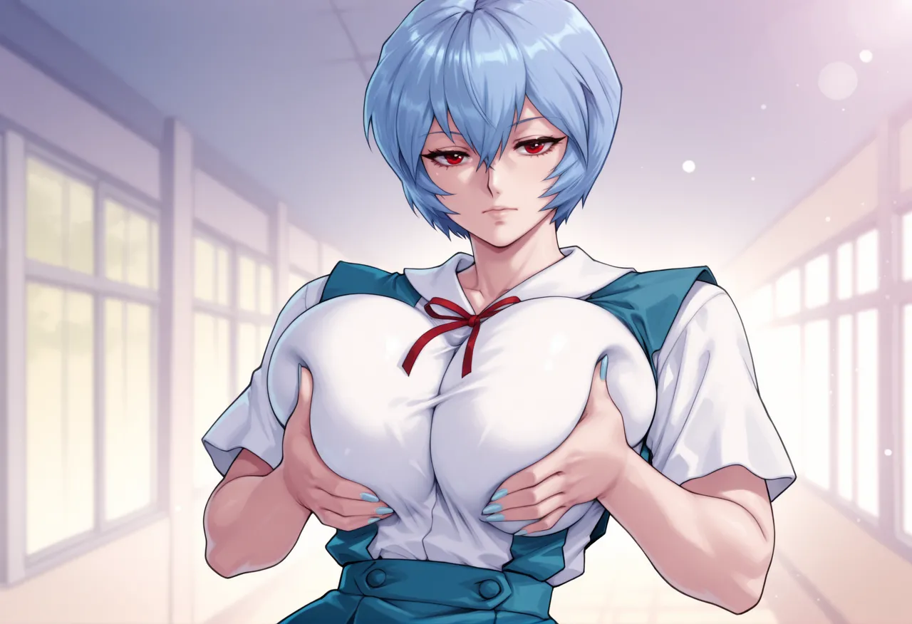 REI AYANAMI - EVANGELION - 140+ IMAGES kranken ai generated page 132 featuring rei ayanami neon genesis evangelion parody - big breasts uncensored hentai manga - read online free