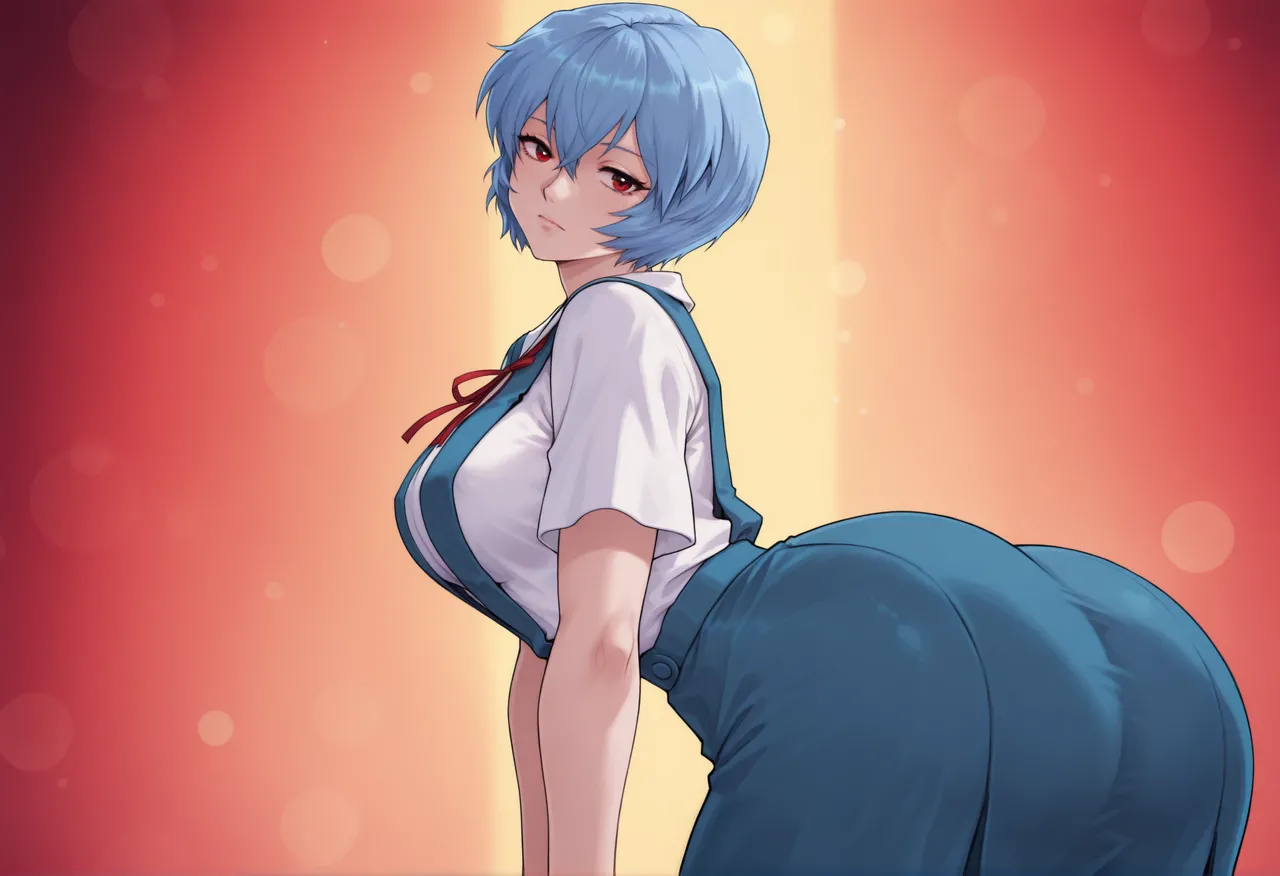 REI AYANAMI - EVANGELION - 140+ IMAGES kranken ai generated page 16 featuring rei ayanami neon genesis evangelion parody - big penis uncensored hentai manga - read online free