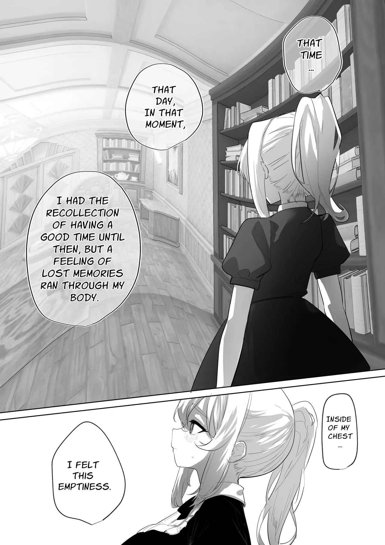 Futanari Akuyaku Reijou ni Tensei shita no de Otomege no Heroine o Kouryaku Shimasu 3 | I've Been Reincarnated As A Futanari Villainess, So I'm Conquering The Heroine Of The Otome Game 3 page 11 original parody - futanari sweating hentai manga - read online free