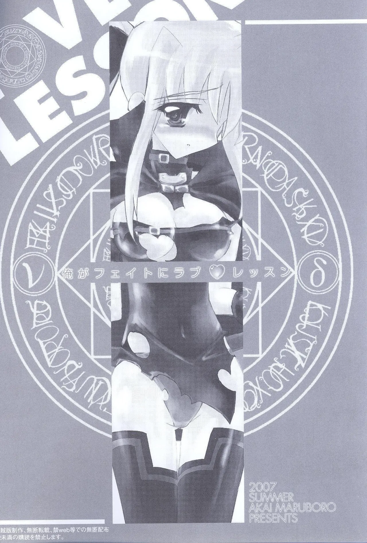 Page 3 of (C72) [Akai Marlboro (Aka Marl)] Ore ga Fate ni Love Lesson (Mahou Shoujo Lyrical Nanoha)