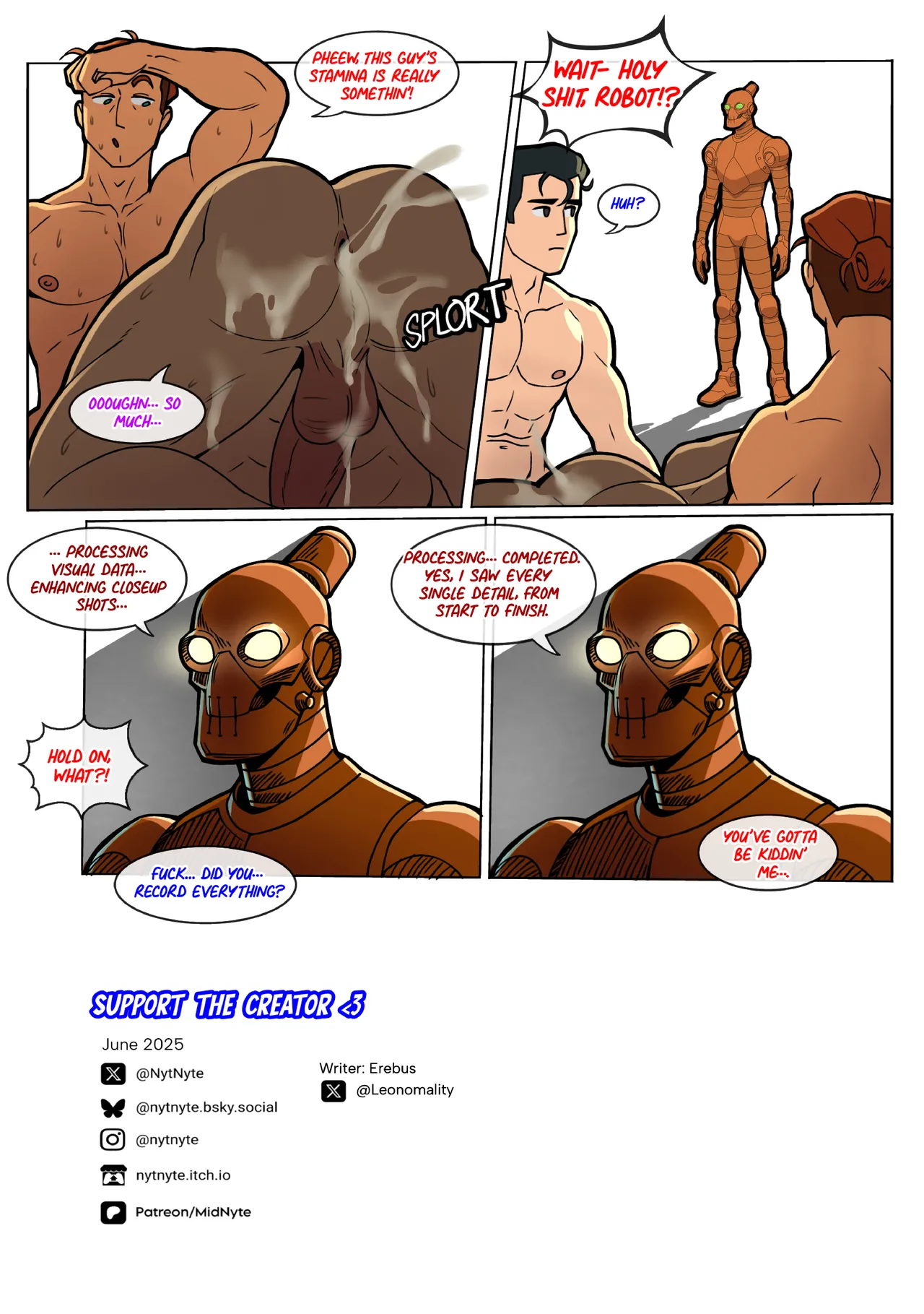MIDNYTE INVINCIBLE COMIC | REX SPLODE×MARK page 18 featuring mark grayson - yaoi males only hentai manga - read online free