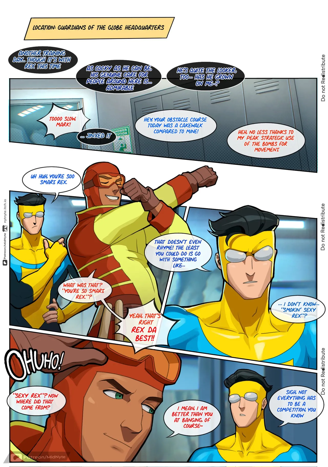 MIDNYTE INVINCIBLE COMIC | REX SPLODE×MARK - Page 3