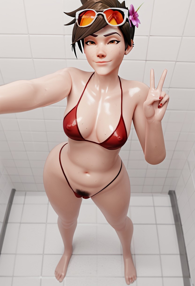 Tracer Works page 52 featuring tracer overwatch parody - big penis ai generated hentai manga - read online free