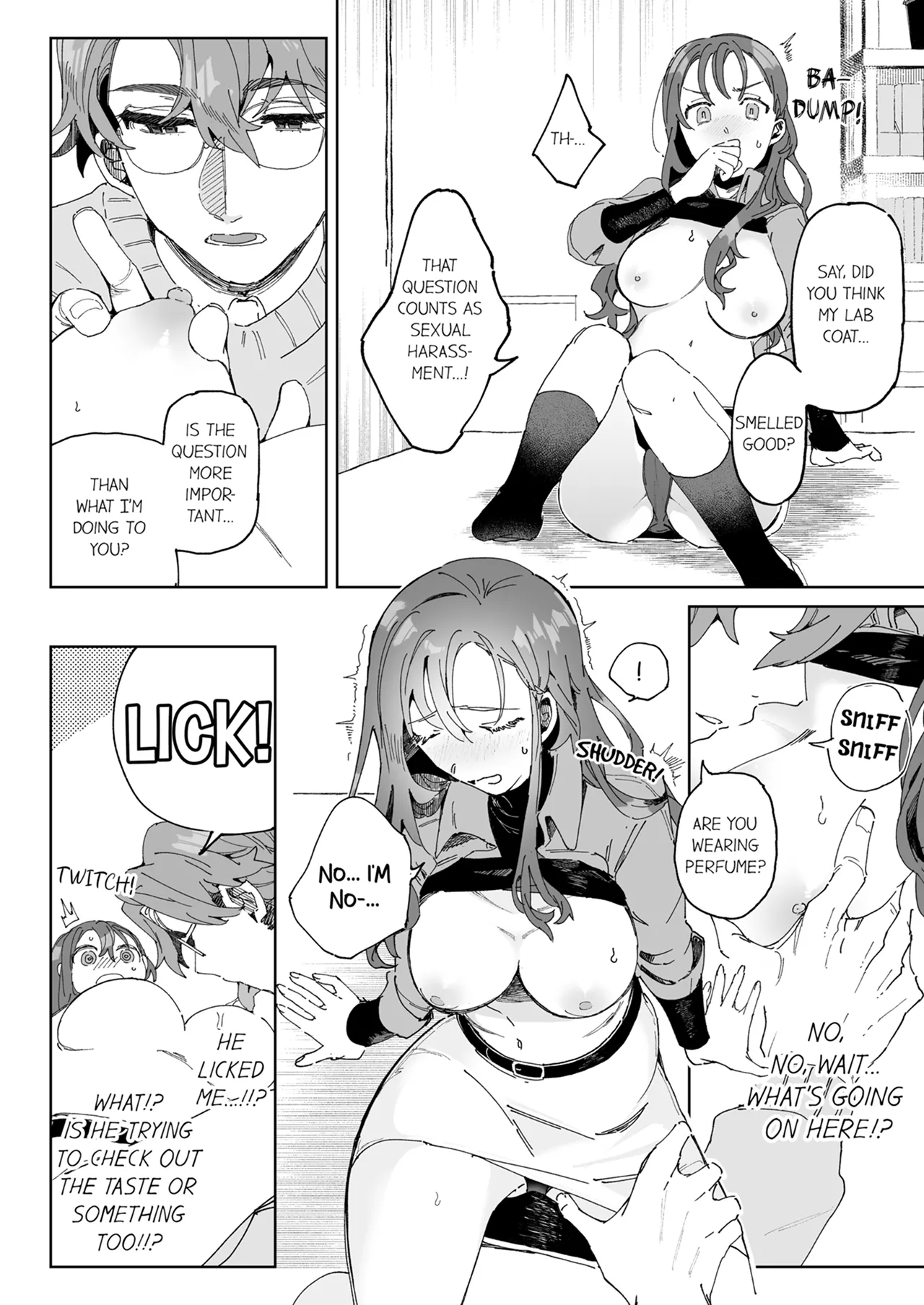 [Otsui Mikage (Otomeshi Mikage)] Kenkyuu Naiyou wa Seikan Kaihatsu!? ~Wata-chan wa Kyouju no H na Jikkendai~ | Researching Sexual Development!? -Wata Becomes Her Professor's Test Subject for Sex- Chapter 1-8 [English] page 11 - sole female sole male hentai manga - read online free