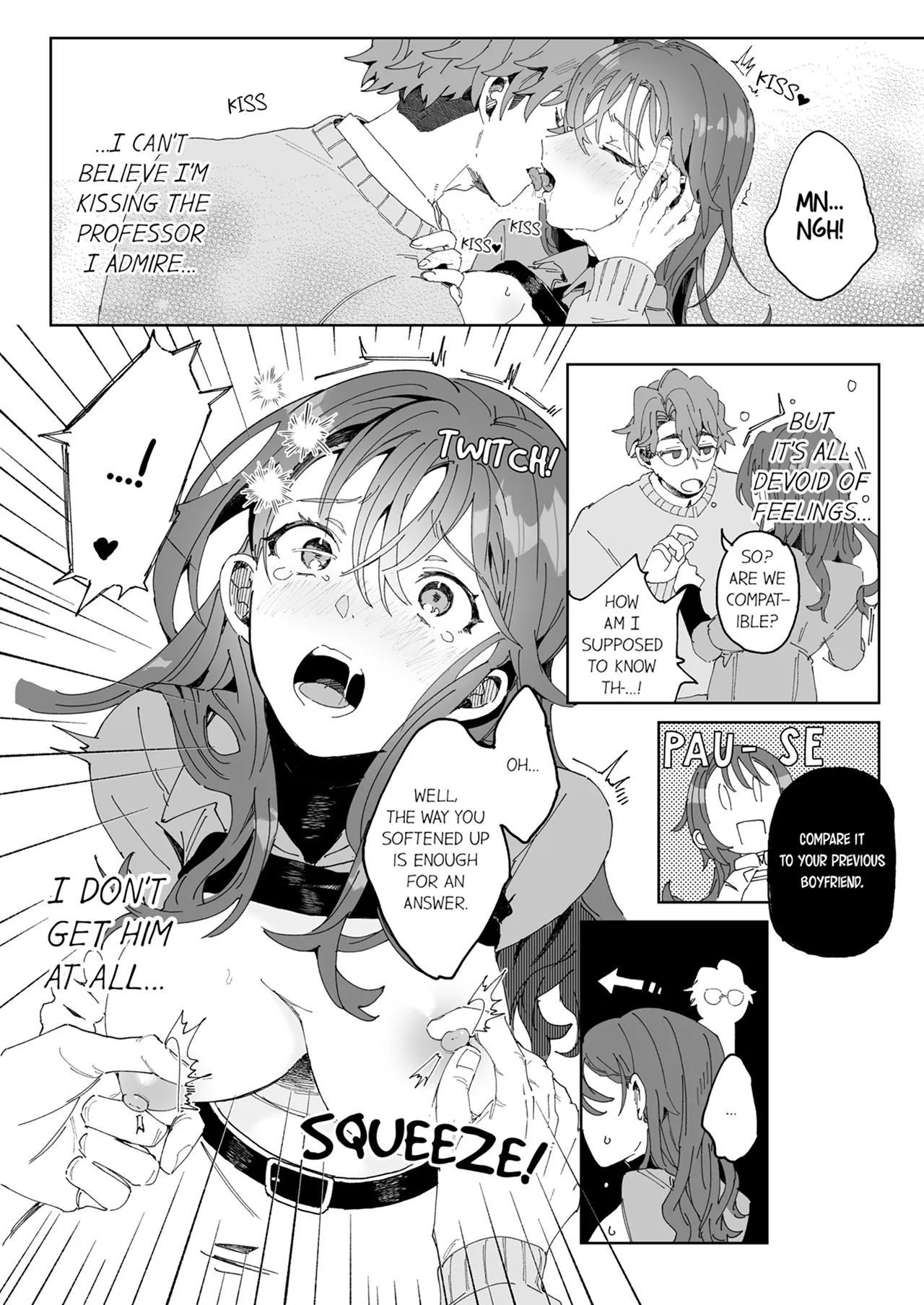 [Otsui Mikage (Otomeshi Mikage)] Kenkyuu Naiyou wa Seikan Kaihatsu!? ~Wata-chan wa Kyouju no H na Jikkendai~ | Researching Sexual Development!? -Wata Becomes Her Professor's Test Subject for Sex- Chapter 1-8 [English] page 13 - sole female sole male hentai manga - read online free