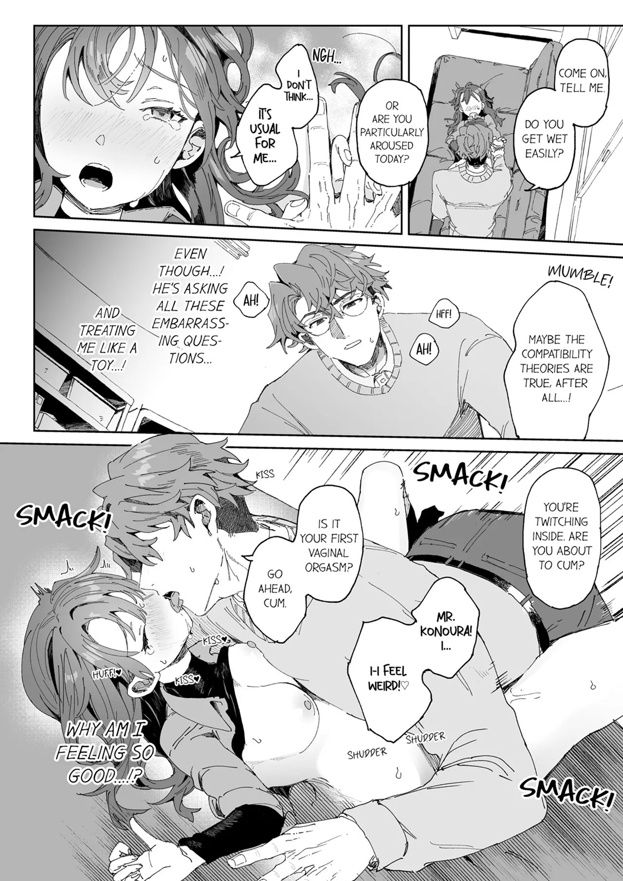 [Otsui Mikage (Otomeshi Mikage)] Kenkyuu Naiyou wa Seikan Kaihatsu!? ~Wata-chan wa Kyouju no H na Jikkendai~ | Researching Sexual Development!? -Wata Becomes Her Professor's Test Subject for Sex- Chapter 1-8 [English] page 19 - full censorship pantyhose hentai manga - read online free