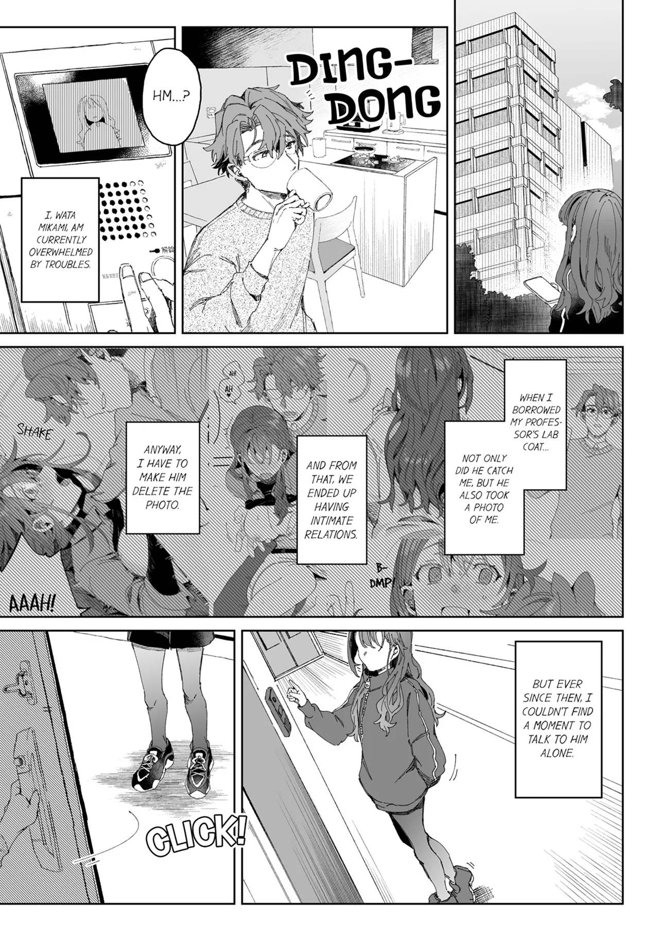 [Otsui Mikage (Otomeshi Mikage)] Kenkyuu Naiyou wa Seikan Kaihatsu!? ~Wata-chan wa Kyouju no H na Jikkendai~ | Researching Sexual Development!? -Wata Becomes Her Professor's Test Subject for Sex- Chapter 1-8 [English] page 26 - sole female sole male hentai manga - read online free