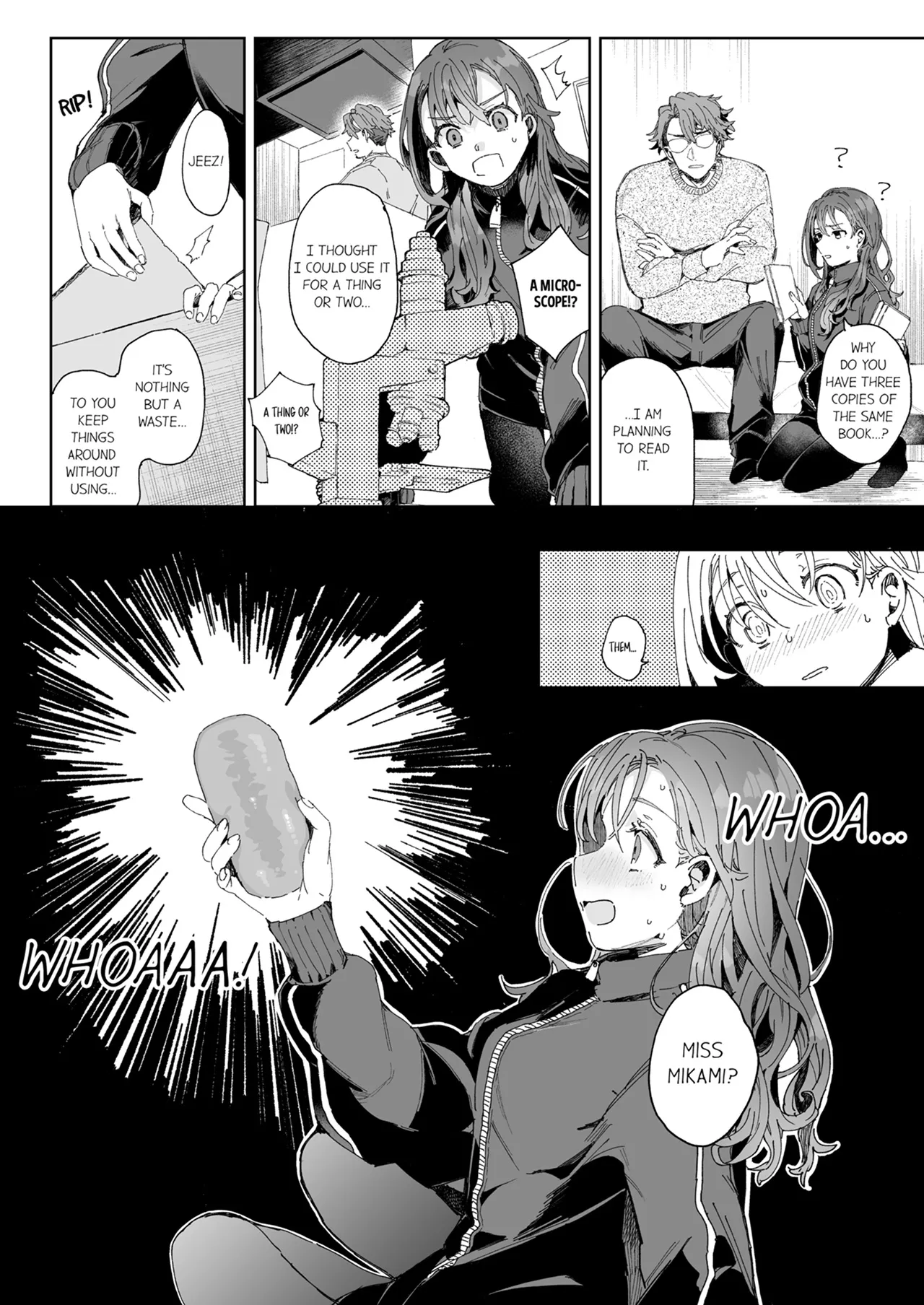 [Otsui Mikage (Otomeshi Mikage)] Kenkyuu Naiyou wa Seikan Kaihatsu!? ~Wata-chan wa Kyouju no H na Jikkendai~ | Researching Sexual Development!? -Wata Becomes Her Professor's Test Subject for Sex- Chapter 1-8 [English] page 29 - sole female sole male hentai manga - read online free