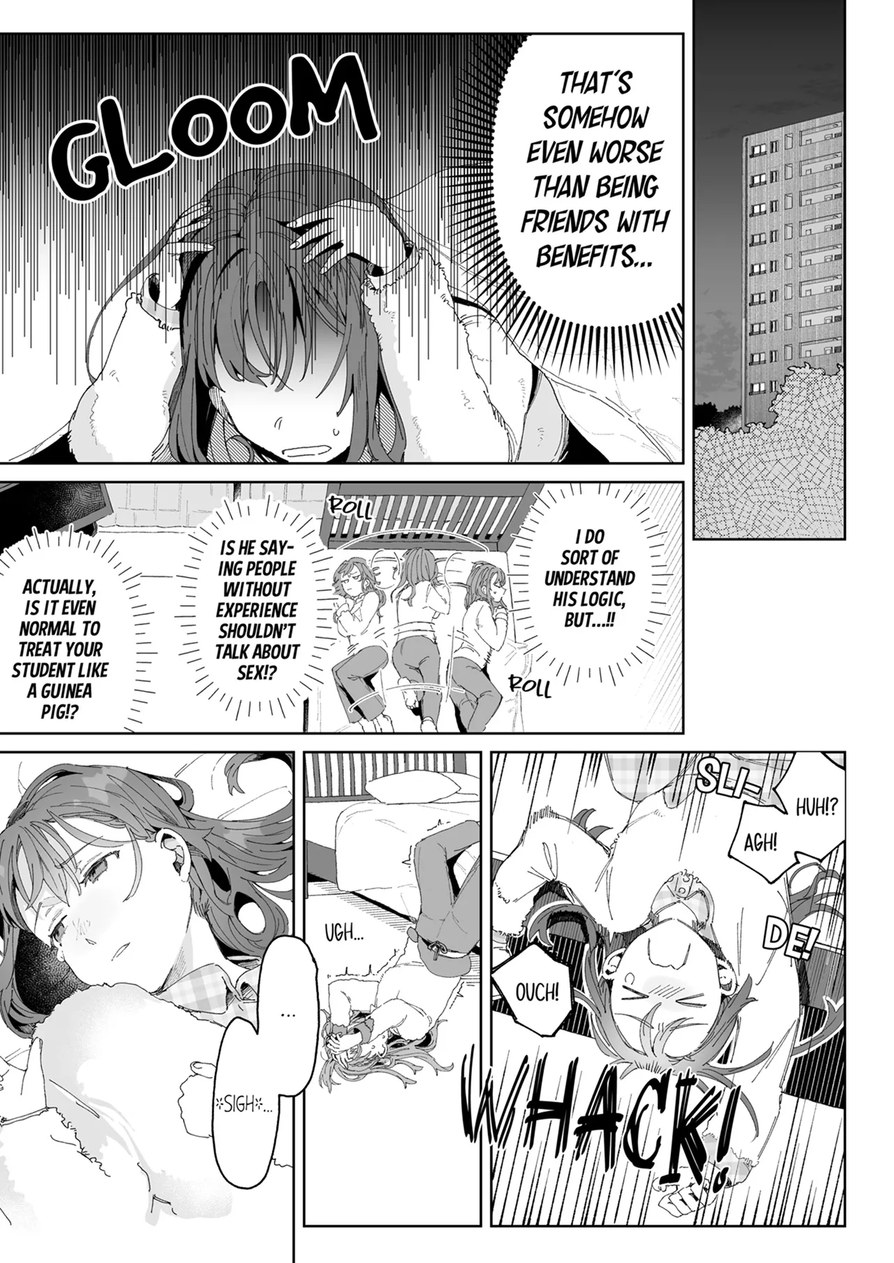 [Otsui Mikage (Otomeshi Mikage)] Kenkyuu Naiyou wa Seikan Kaihatsu!? ~Wata-chan wa Kyouju no H na Jikkendai~ | Researching Sexual Development!? -Wata Becomes Her Professor's Test Subject for Sex- Chapter 1-8 [English] page 52 - full censorship pantyhose hentai manga - read online free