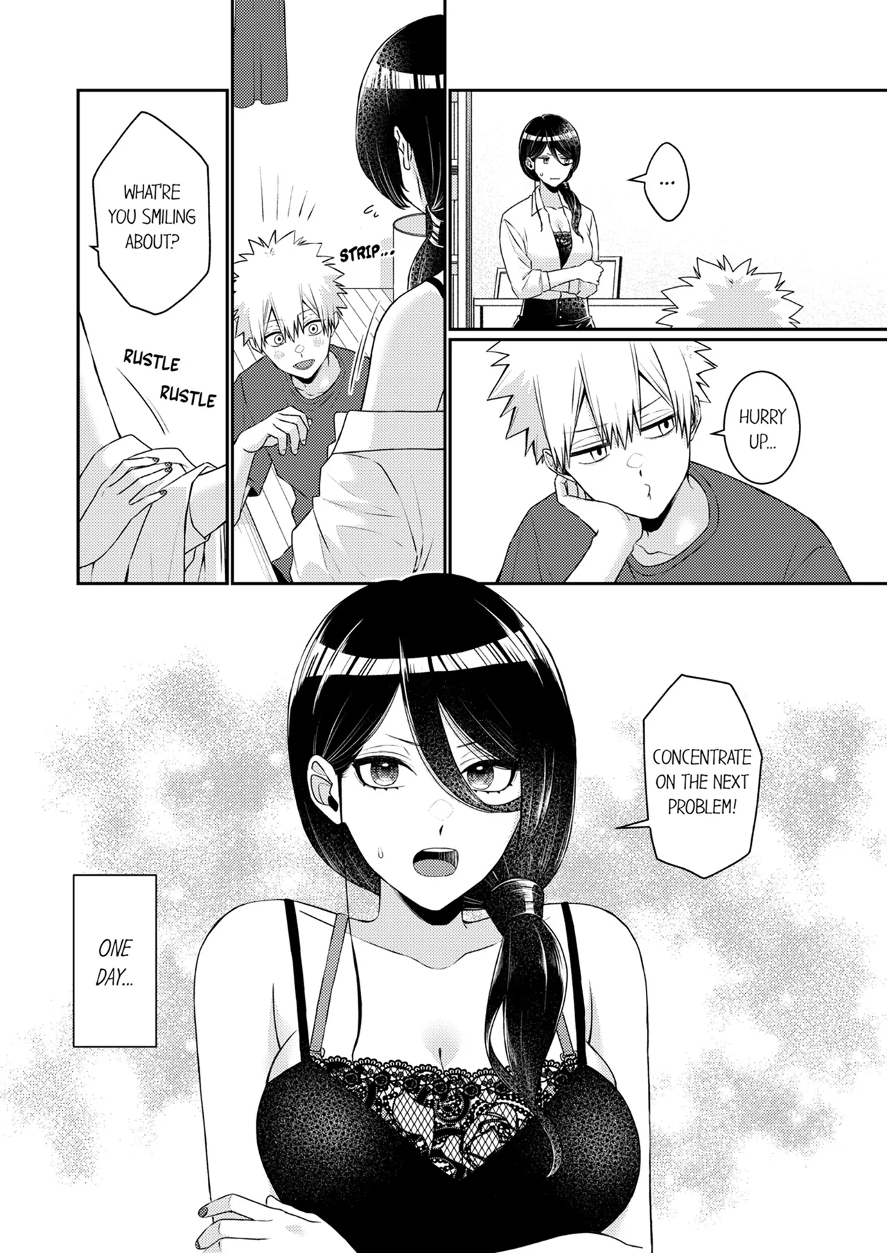 'Sensei, Sounyuu Rete mo Iinda yo ne?' ~ Oshi ni Yowai Kateikyoushi, Oshiego SEX ni Hame Makete | Can I Stick it in, Teacher? An Easily Persuaded Private Tutor Gives in to Having Sex With Her Student Chapter 1-8 page 27 - sole female sole male hentai manga - read online free