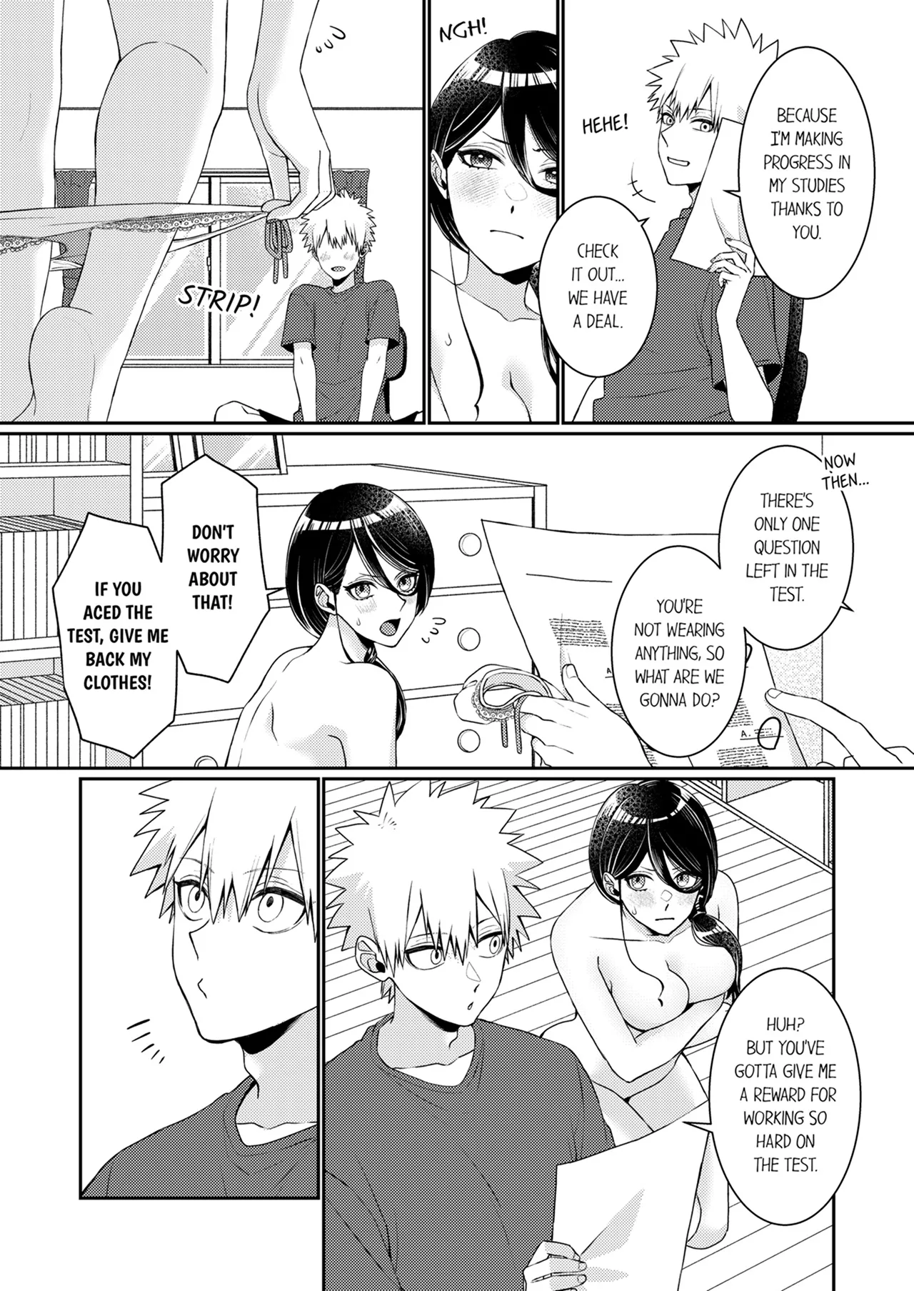 'Sensei, Sounyuu Rete mo Iinda yo ne?' ~ Oshi ni Yowai Kateikyoushi, Oshiego SEX ni Hame Makete | Can I Stick it in, Teacher? An Easily Persuaded Private Tutor Gives in to Having Sex With Her Student Chapter 1-8 page 30 - sole female sole male hentai manga - read online free