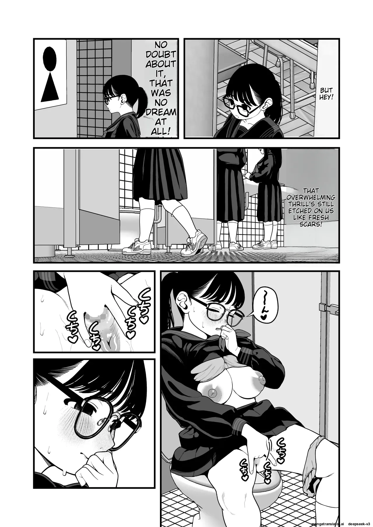[Yumekawa Dododo-chan] Boku to Kanojo to Goshujin-sama no Fuyuyasumi 1-3 [English] page 133 original parody - big penis big areolae hentai manga - read online free