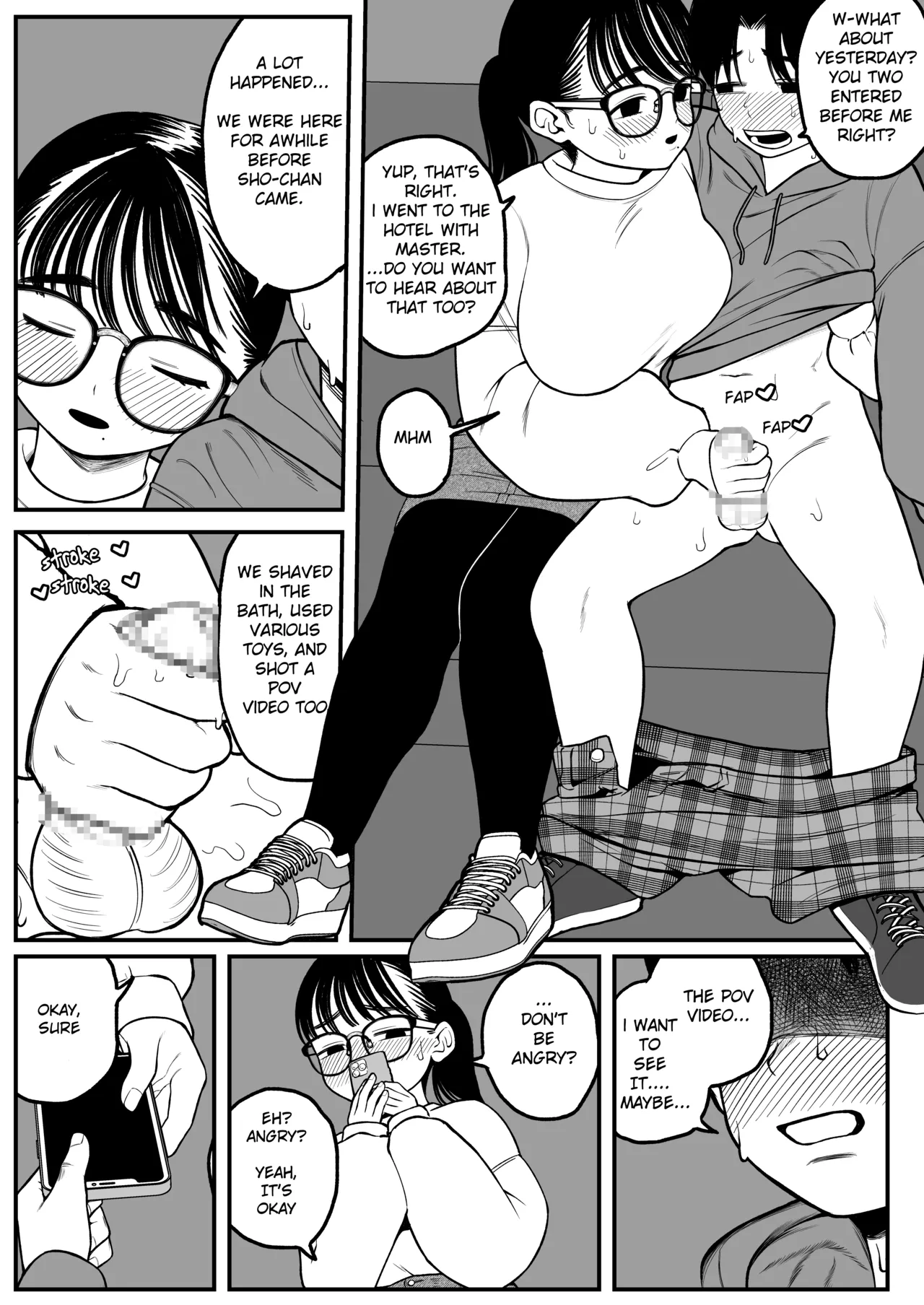 [Yumekawa Dododo-chan] Boku to Kanojo to Goshujin-sama no Fuyuyasumi 1-3 [English] page 37 original parody - big penis big areolae hentai manga - read online free