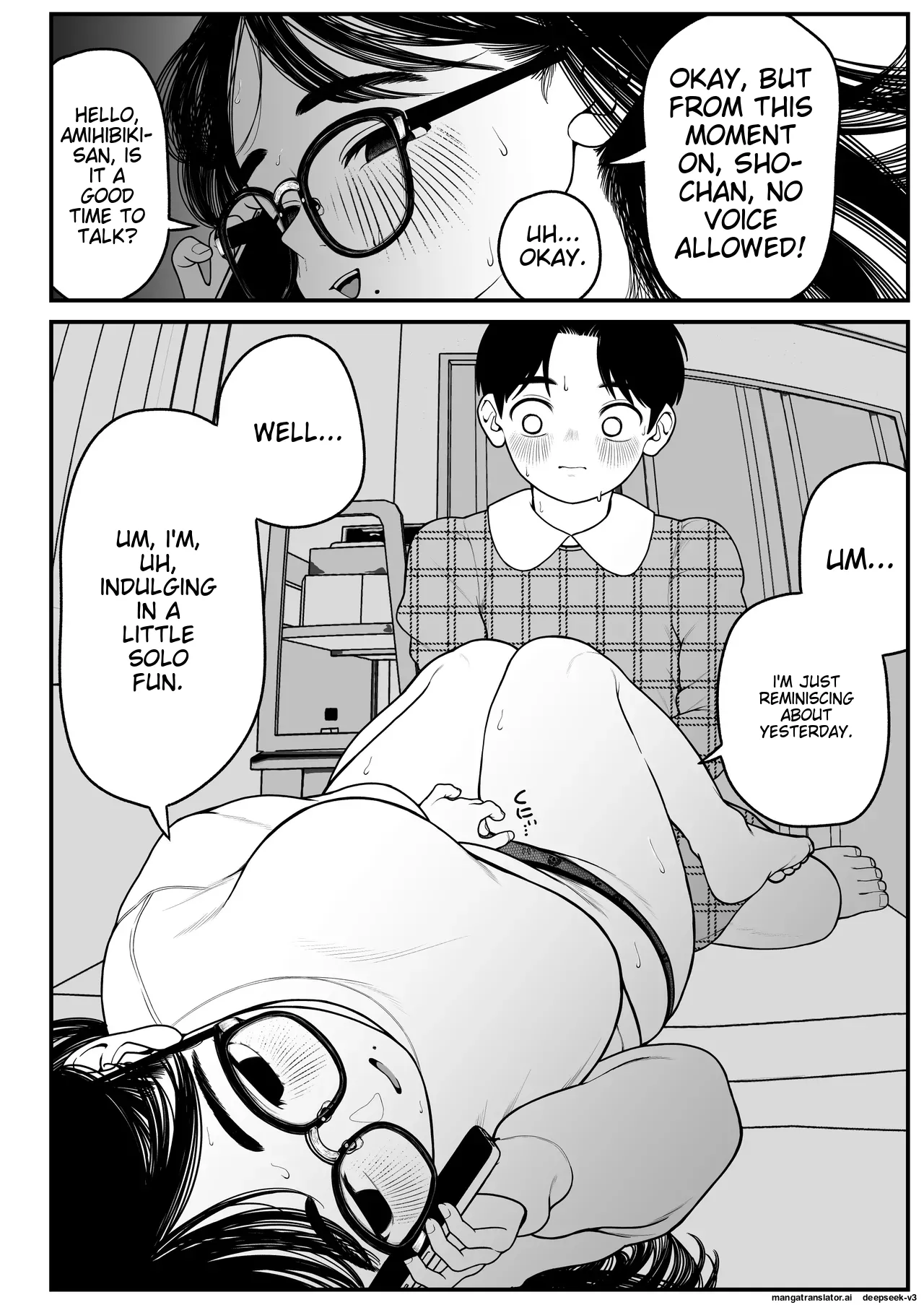 [Yumekawa Dododo-chan] Boku to Kanojo to Goshujin-sama no Fuyuyasumi 1-3 [English] page 66 original parody - big penis big areolae hentai manga - read online free