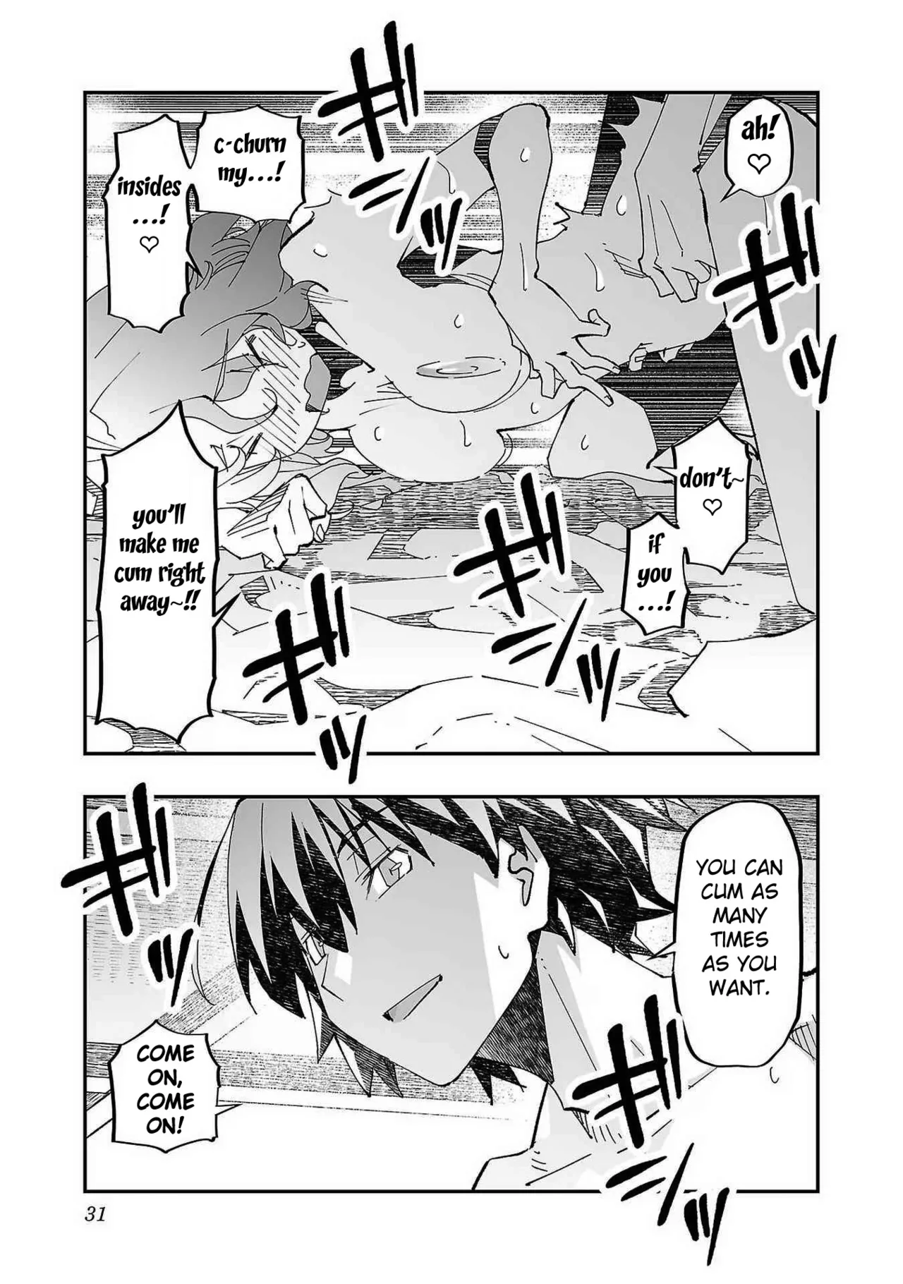 [Itosugi Masahiro × Majikari × Makuwauni] Netori Mahoutsukai no Bouken Volume 1 ch.1-3 | The Cuckolding Wizard’s Adventure VOL 1 ch.1-3 [English] [Fated Circle] page 33 - full censorship paizuri hentai manga - read online free