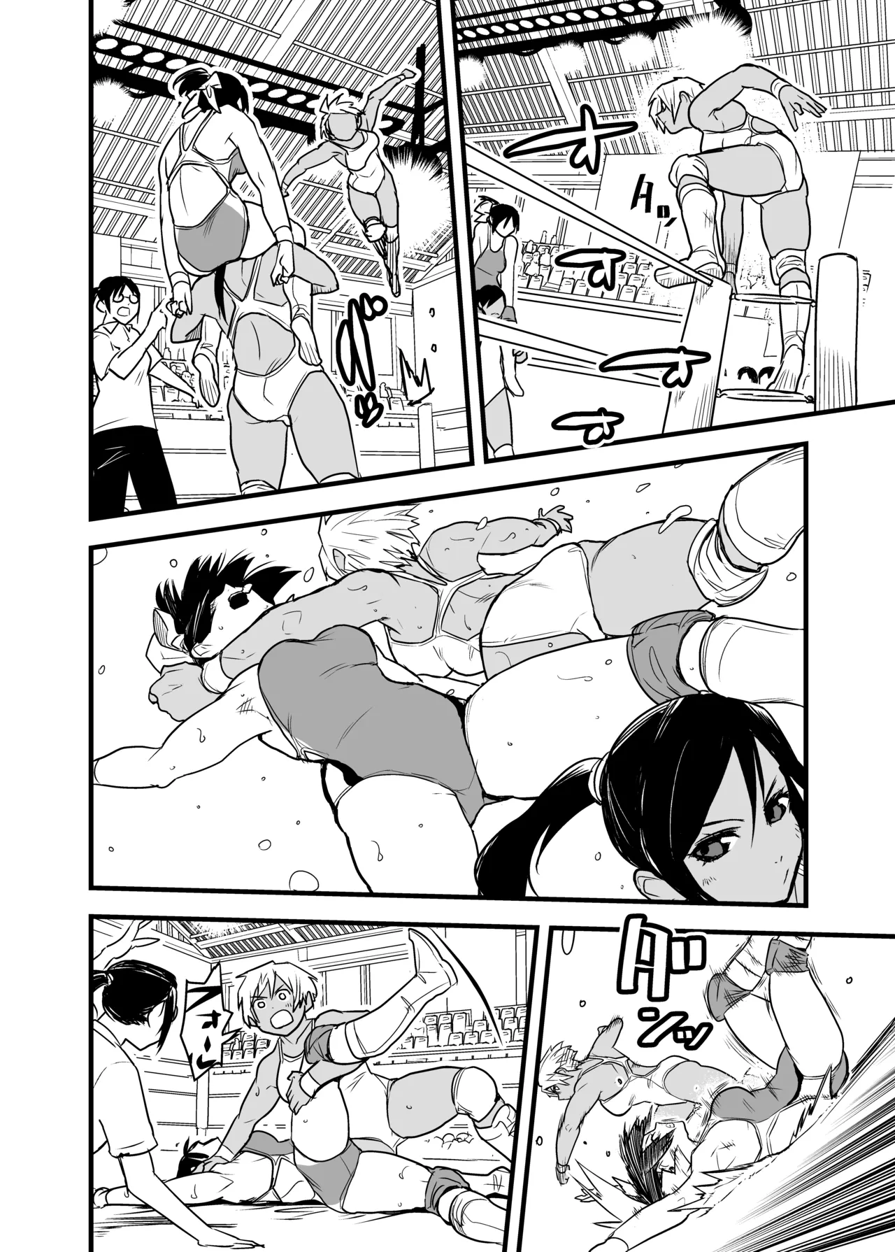 Onna Tsutou!! Koshien 21 page 16 original parody - multi-work series wrestling hentai manga - read online free