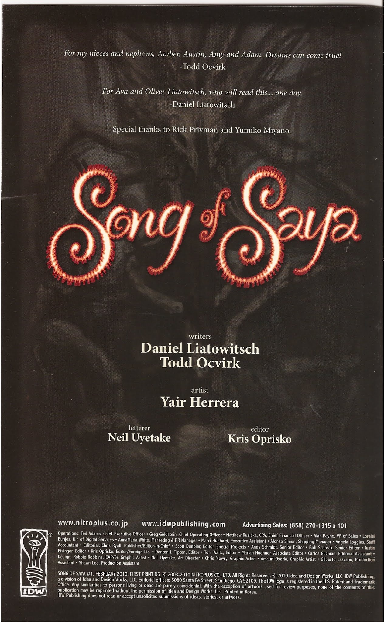 Song of Saya-Saya no uta - Page 2