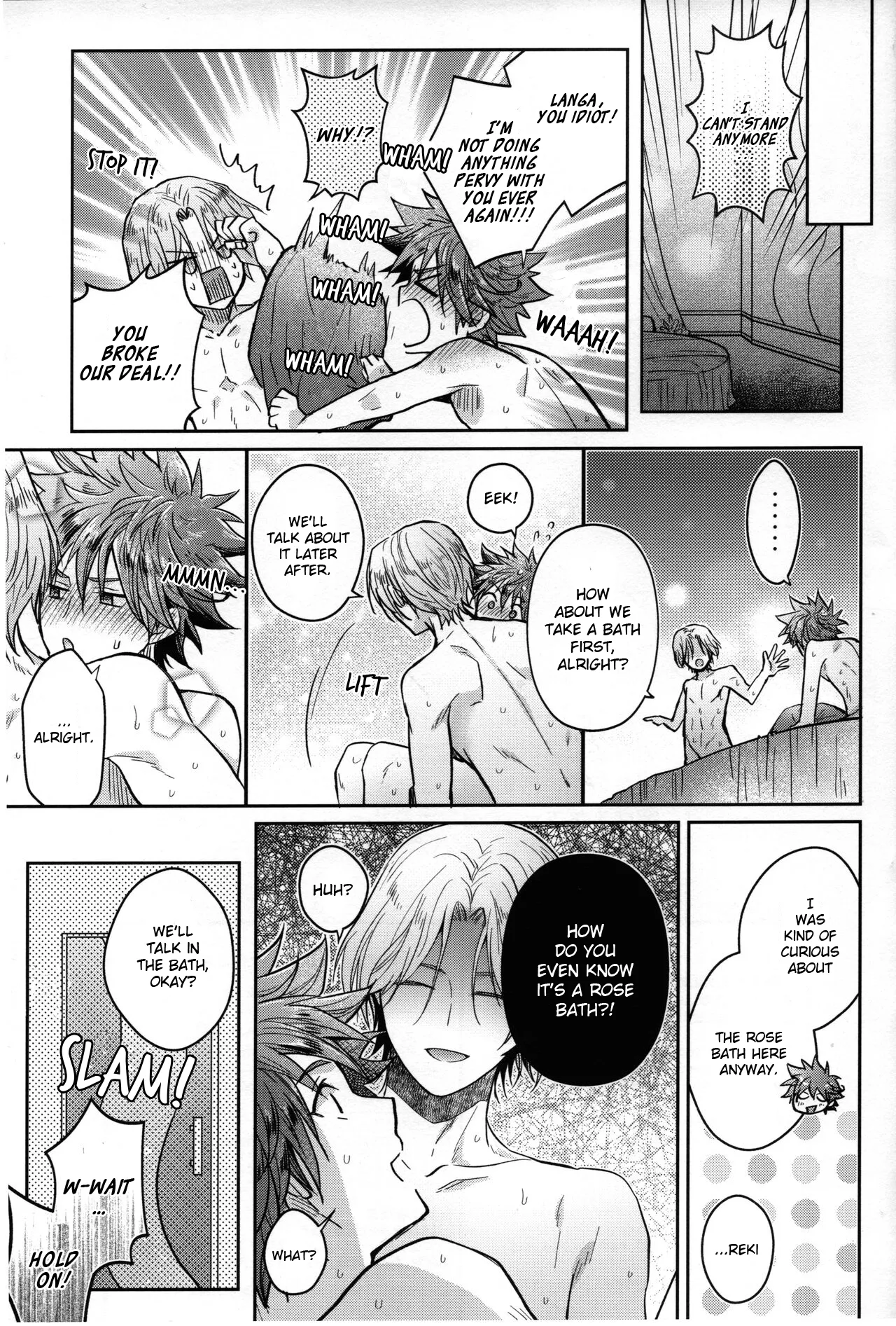 LoveHo is Wonderland page 23 featuring langa hasegawa sk8 the infinity parody - multiple orgasms ahegao hentai manga - read online free