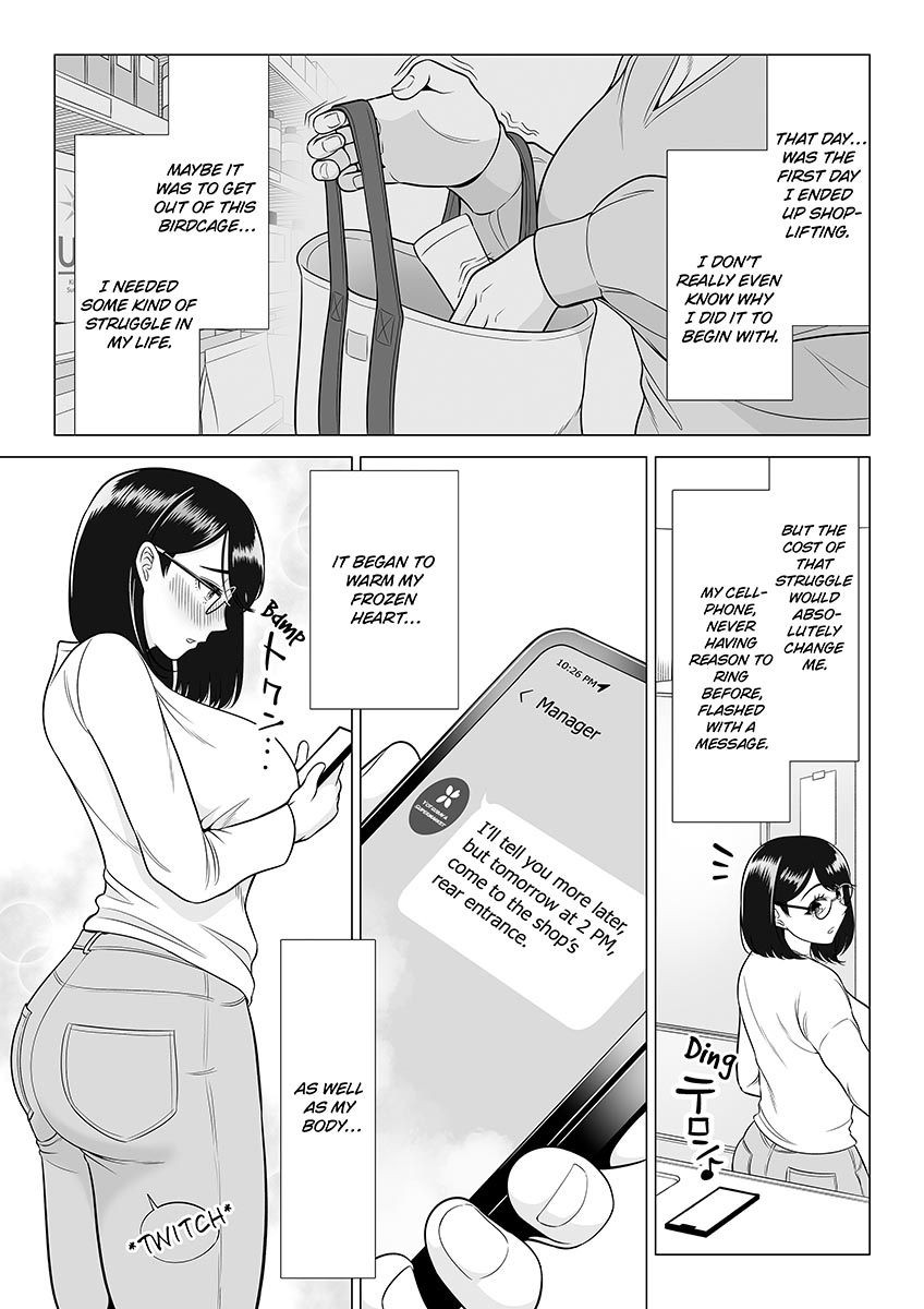 Manbiki Hitozuma Keep Tenchou | The Shoplifting Housewife and the Store Manager page 56 original parody - squirting milf hentai manga - read online free
