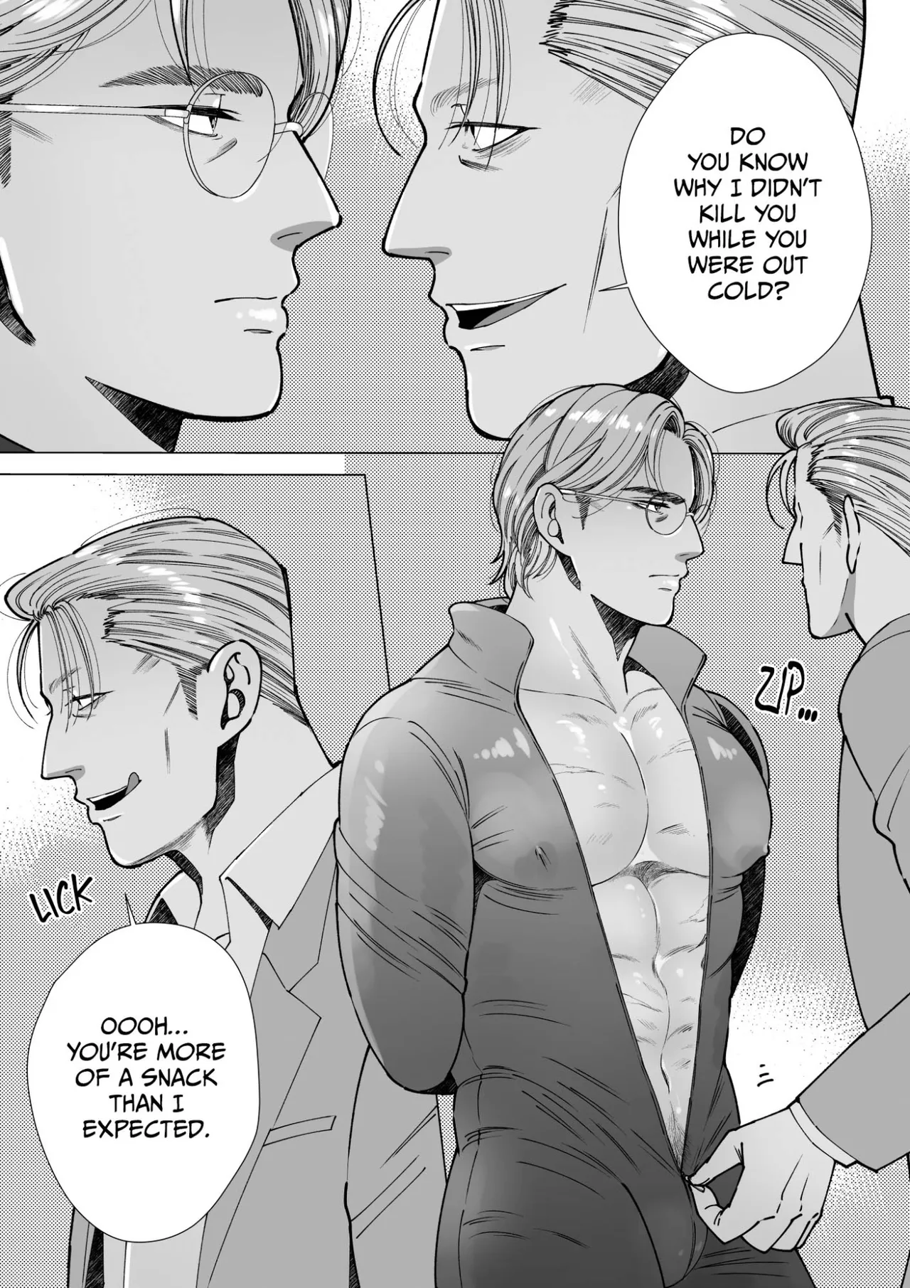 Mob x Koroshiya | Mob x Hit Man Chapters 1-3 page 11 - x-ray glasses hentai manga - read online free