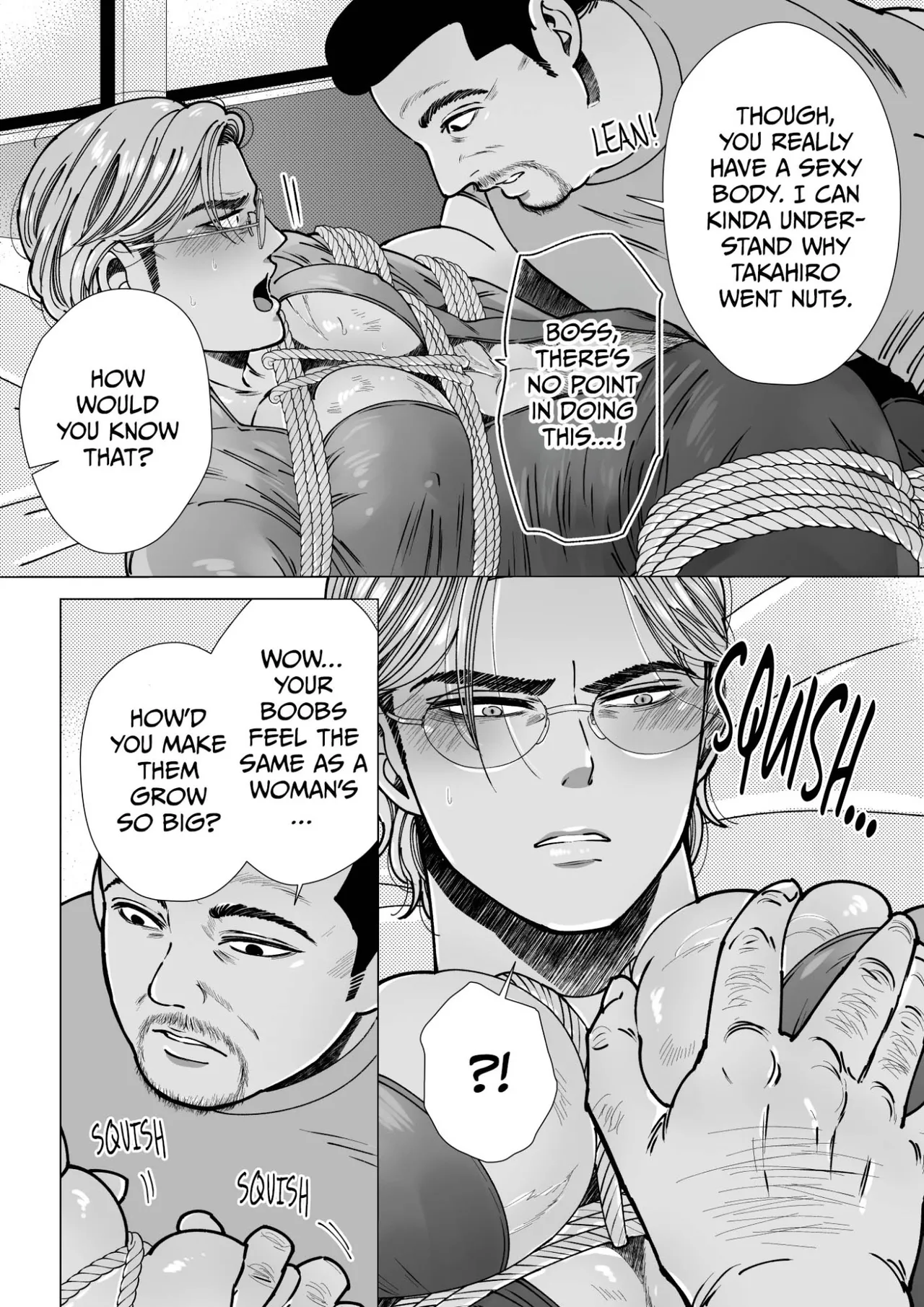 Mob x Koroshiya | Mob x Hit Man Chapters 1-3 page 41 - x-ray glasses hentai manga - read online free