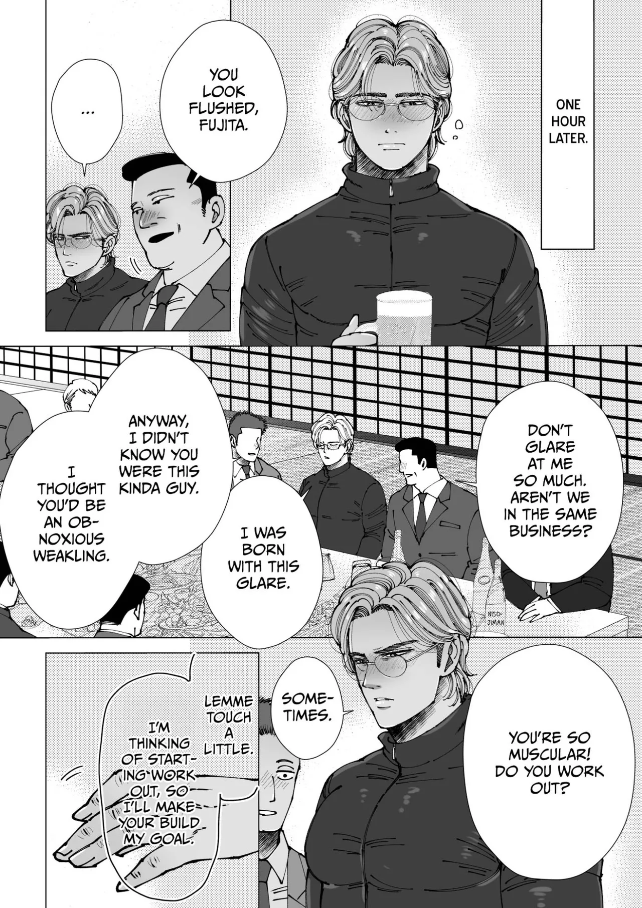 Mob x Koroshiya | Mob x Hit Man Chapters 1-3 page 57 - glasses prostate massage hentai manga - read online free