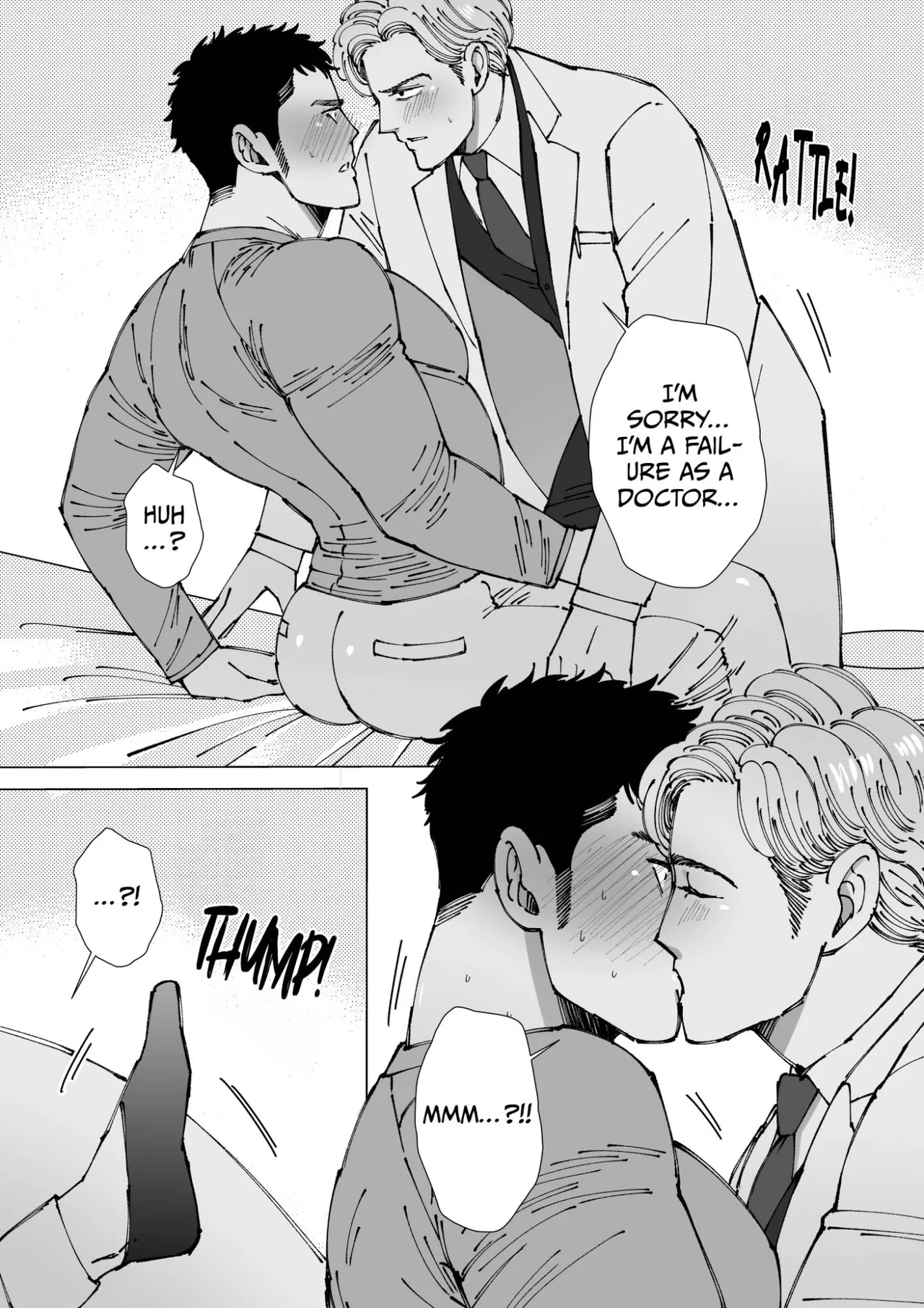 Sawatte Tatasete, Kanbotsu Chikubi. | Touch Me and Make My Inverted Nipples Hard Chapters 1-3 page 18 - muscle lab coat hentai manga - read online free