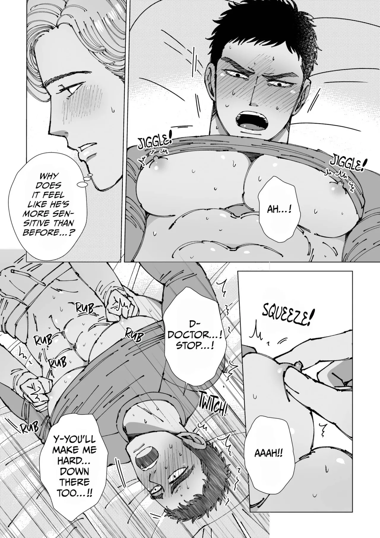 Sawatte Tatasete, Kanbotsu Chikubi. | Touch Me and Make My Inverted Nipples Hard Chapters 1-3 page 21 - muscle lab coat hentai manga - read online free