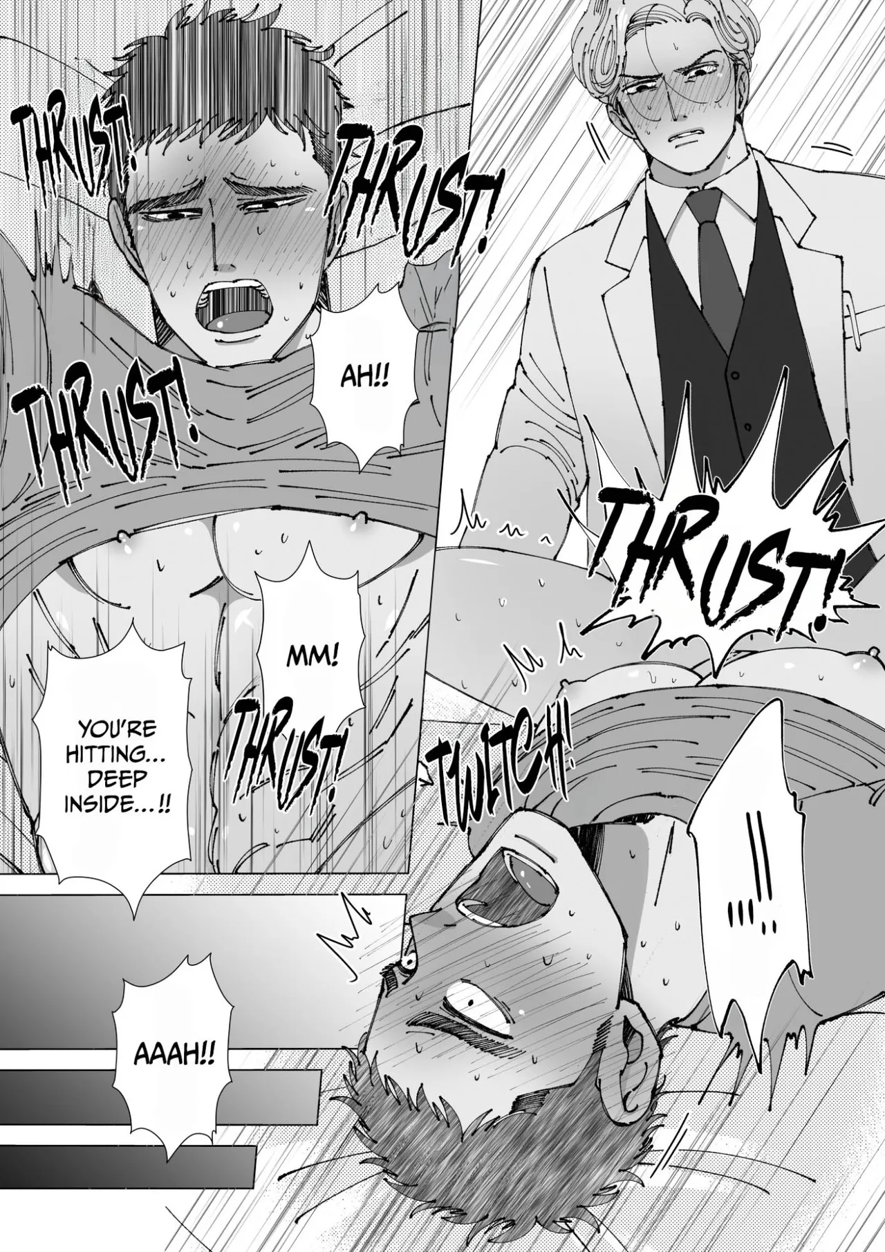 Sawatte Tatasete, Kanbotsu Chikubi. | Touch Me and Make My Inverted Nipples Hard Chapters 1-3 page 24 - muscle lab coat hentai manga - read online free