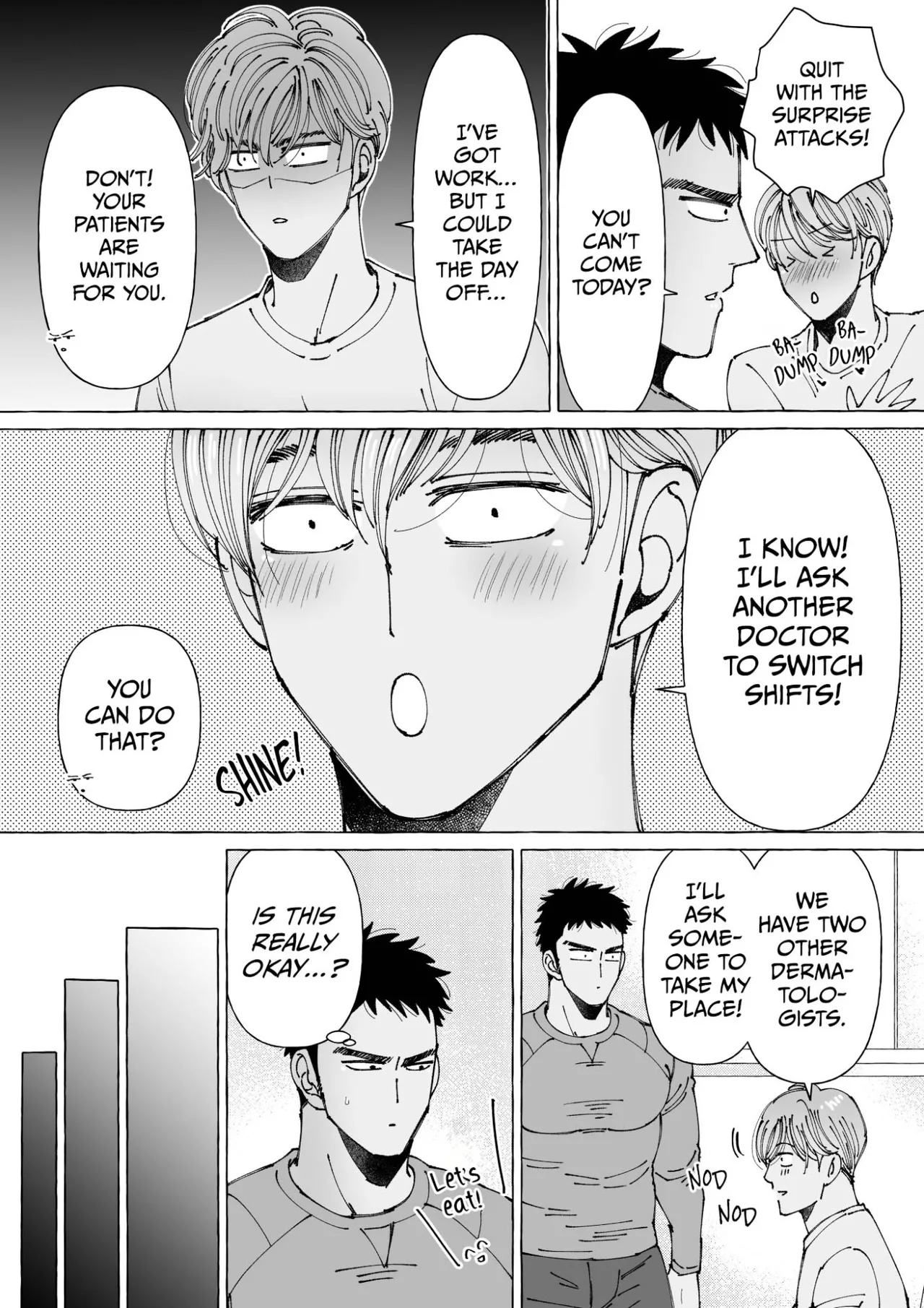 Sawatte Tatasete, Kanbotsu Chikubi. | Touch Me and Make My Inverted Nipples Hard Chapters 1-3 page 64 - muscle lab coat hentai manga - read online free