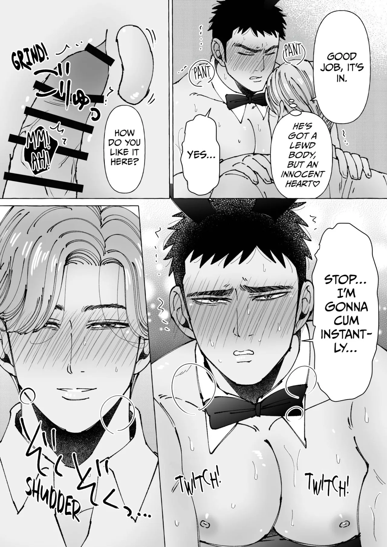 Sawatte Tatasete, Kanbotsu Chikubi. | Touch Me and Make My Inverted Nipples Hard Chapters 1-3 page 76 - bunny boy anal hentai manga - read online free