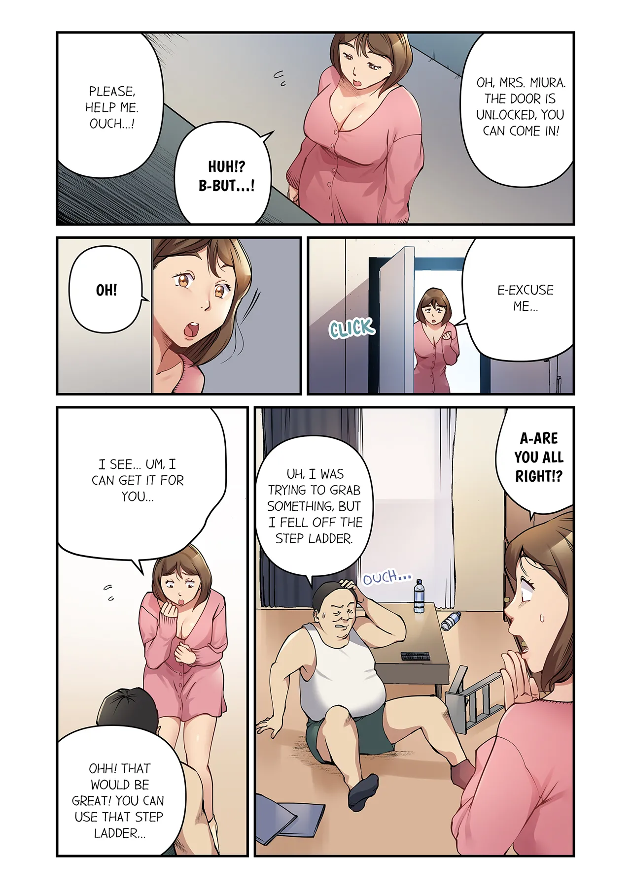 Page 6 of [Yamato Miyu] 'Oku-san, Yokkyuu Fumandesho?' Otto ni Barete wa Ikenai Yarisugi Nenchaku SEX | "Missus, Are You Sexually Frustrated?" Excessive, Demanding Sex That the Husband Can't Know About Chapter 1-12 [English]