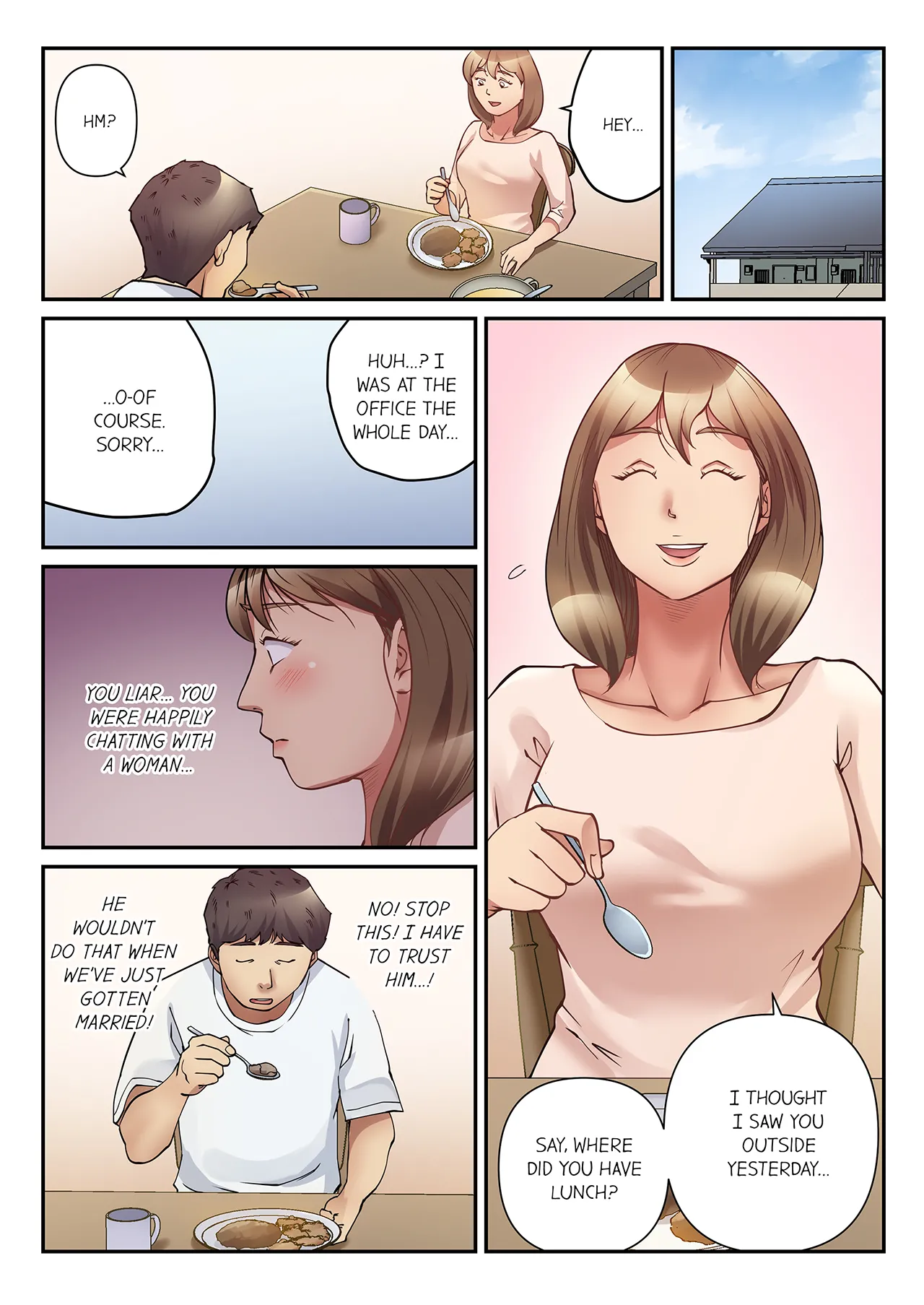 Page 74 of [Yamato Miyu] 'Oku-san, Yokkyuu Fumandesho?' Otto ni Barete wa Ikenai Yarisugi Nenchaku SEX | "Missus, Are You Sexually Frustrated?" Excessive, Demanding Sex That the Husband Can't Know About Chapter 1-12 [English]