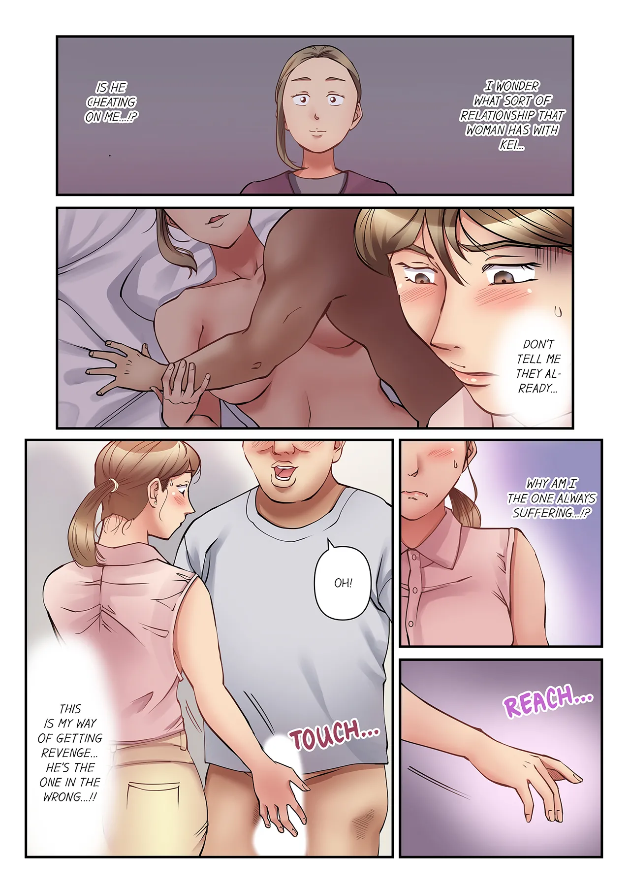 Page 79 of [Yamato Miyu] 'Oku-san, Yokkyuu Fumandesho?' Otto ni Barete wa Ikenai Yarisugi Nenchaku SEX | "Missus, Are You Sexually Frustrated?" Excessive, Demanding Sex That the Husband Can't Know About Chapter 1-12 [English]