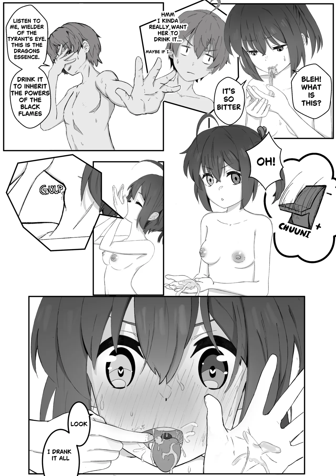Page 21 of Rikka's surprise attack
