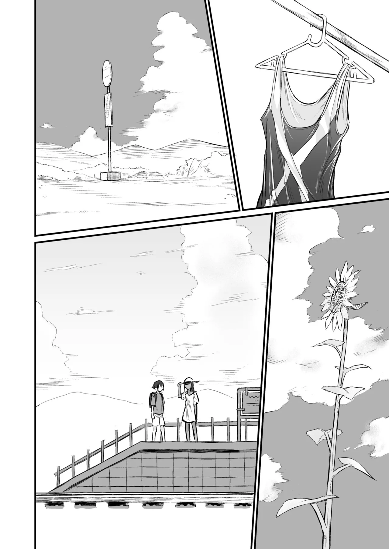 Hiyake Bishoujo ga Yuuwaku Shite Kurunda ga page 144 - swimsuit story arc hentai manga - read online free