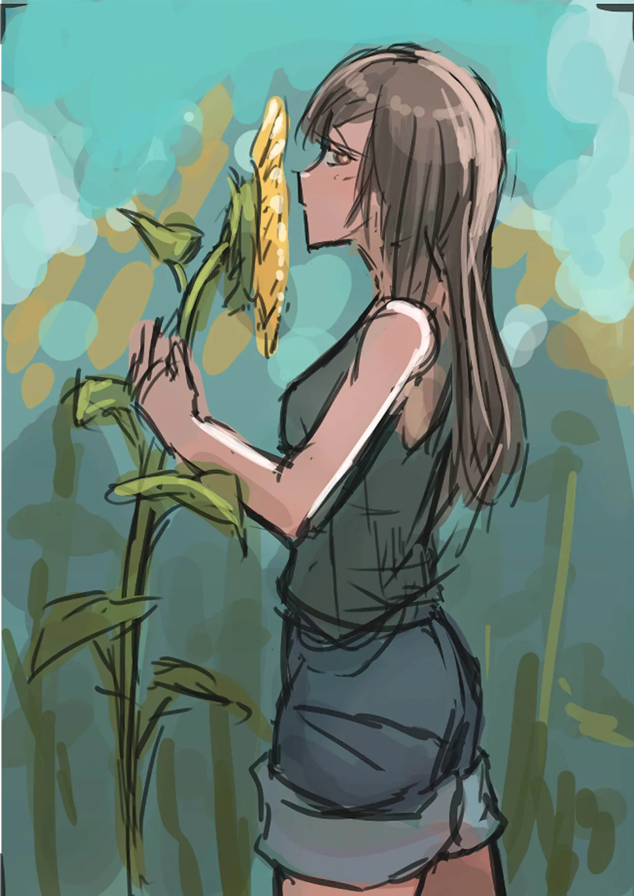 Hiyake Bishoujo ga Yuuwaku Shite Kurunda ga page 171 - swimsuit story arc hentai manga - read online free