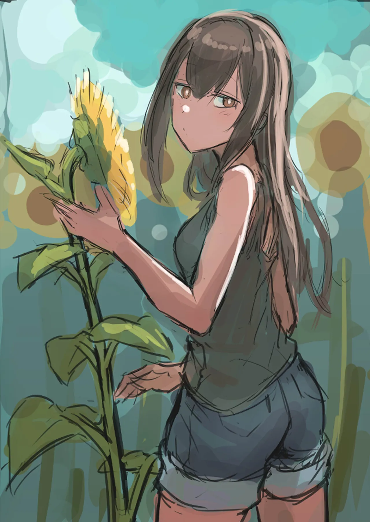 Hiyake Bishoujo ga Yuuwaku Shite Kurunda ga page 172 - sole female sole male hentai manga - read online free