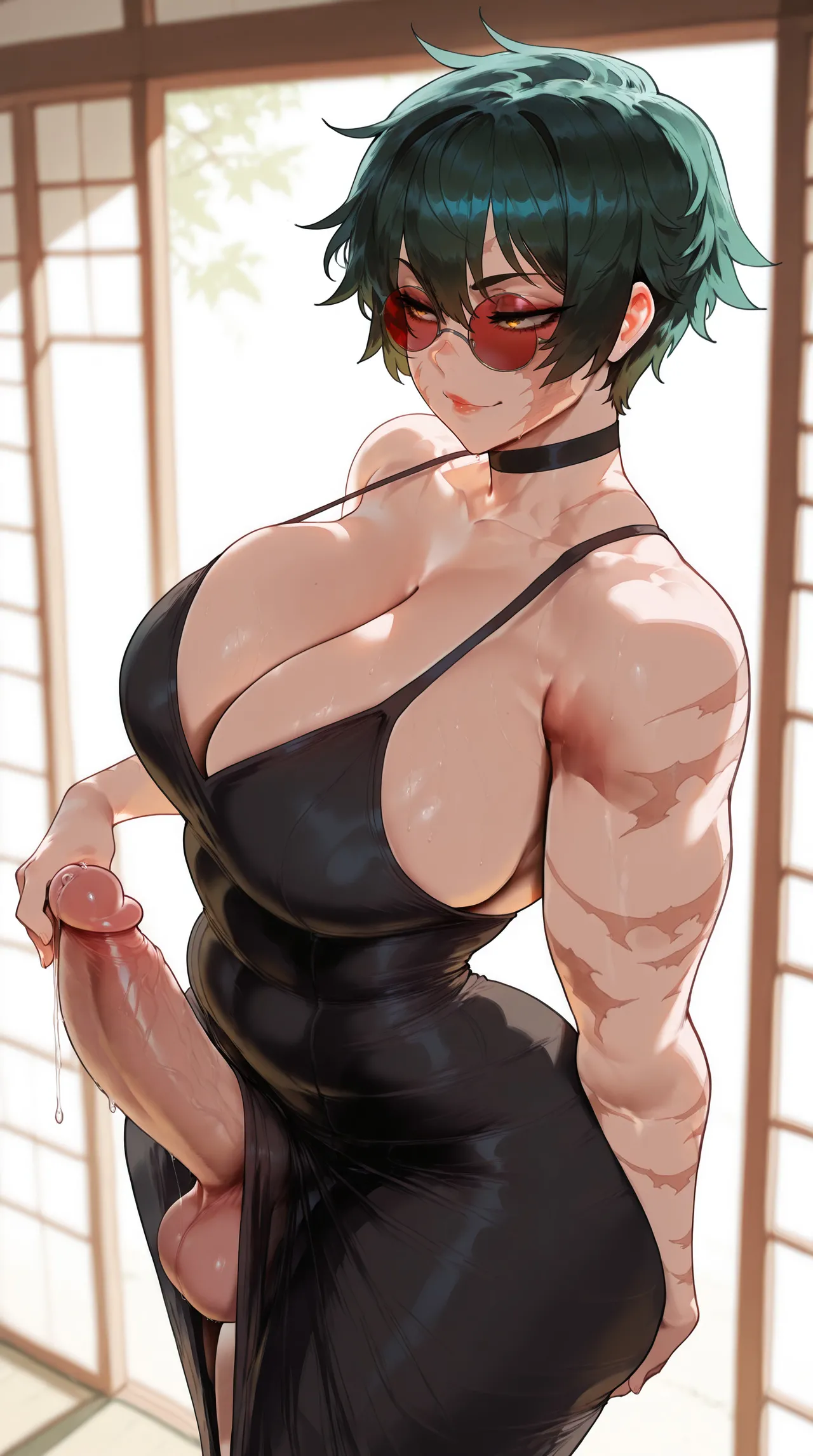 Maki Zen'in - Futa thaeia ai generated page 10 featuring maki zenin - scar big breasts hentai manga - read online free