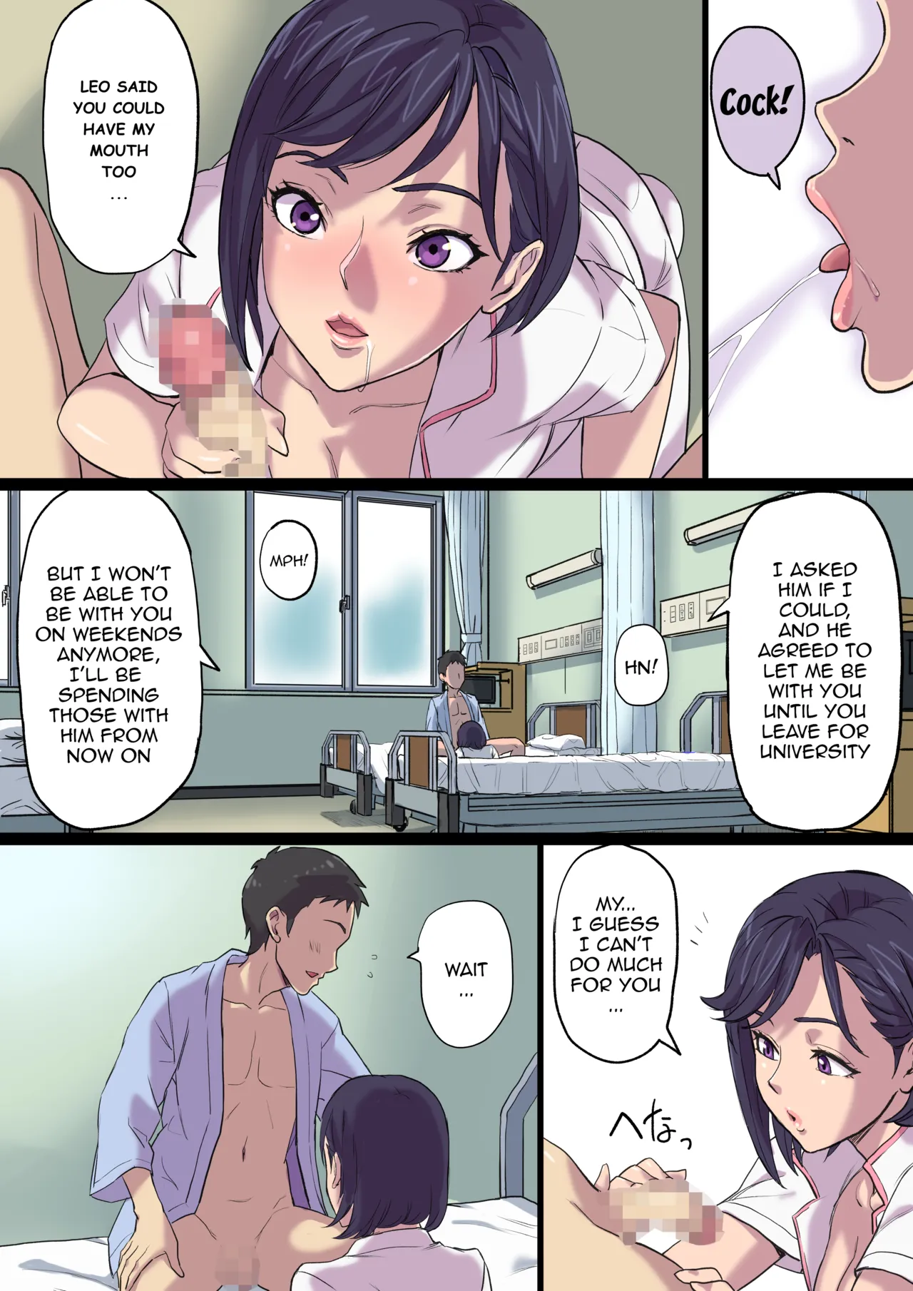 Milf Nurse Cuckolded The Bed Next Door page 127 original parody - sole female full color hentai manga - read online free