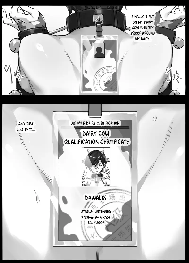 Dairy Cow Outfit page 12 - big breasts hentai manga - read online free