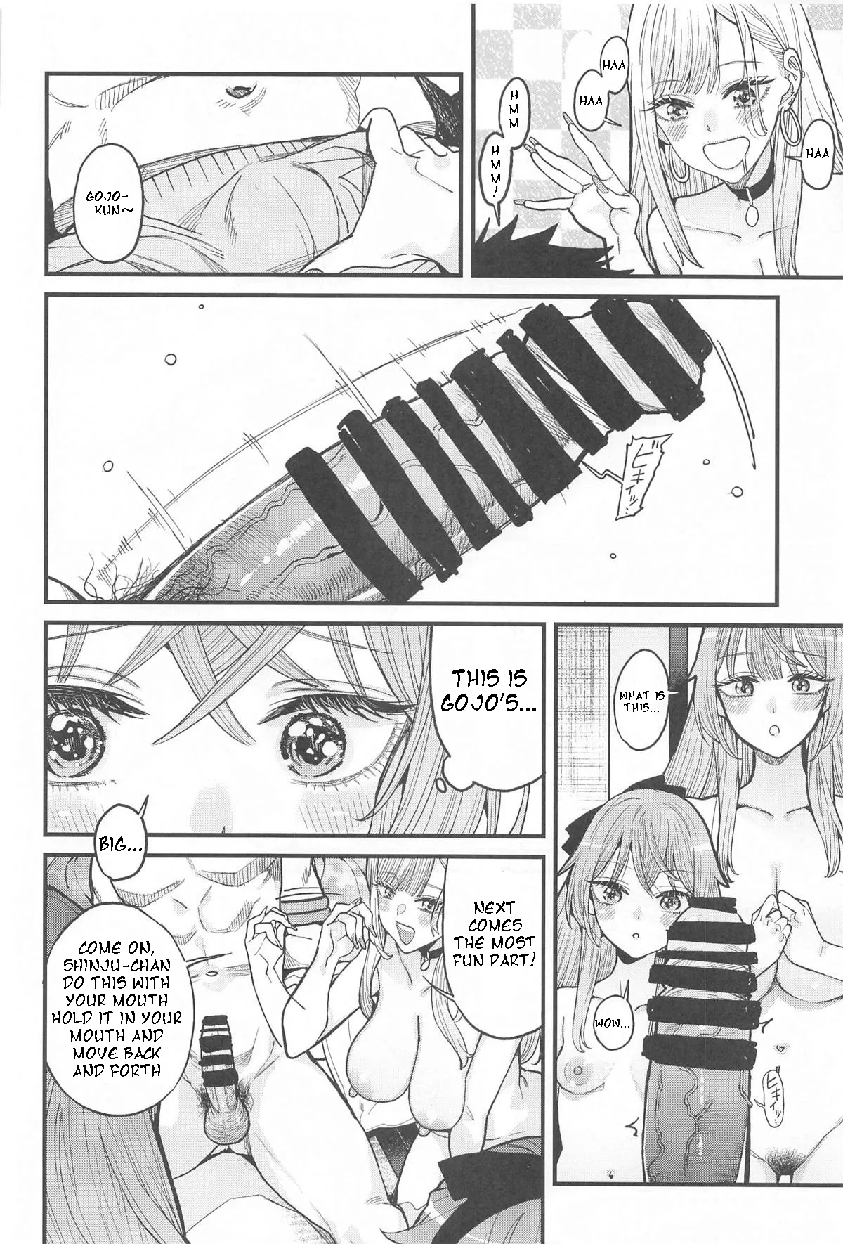 Koi 3 page 14 sono bisque doll wa koi o suru | my dress-up darling parody - paizuri big breasts hentai manga - read online free